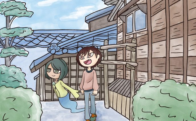 おさんぽ
私にしてはヒジョーに珍しい風景の背景つきイラスト
#illustration #originalcharacter #イラスト #オリジナル #clipstudiopaint #和風 #幽霊 #おさんぽ #男の子 #風景 #デジタルイラスト