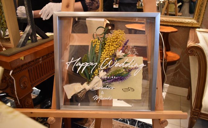 2021.05　結婚式ウェルカムボード
