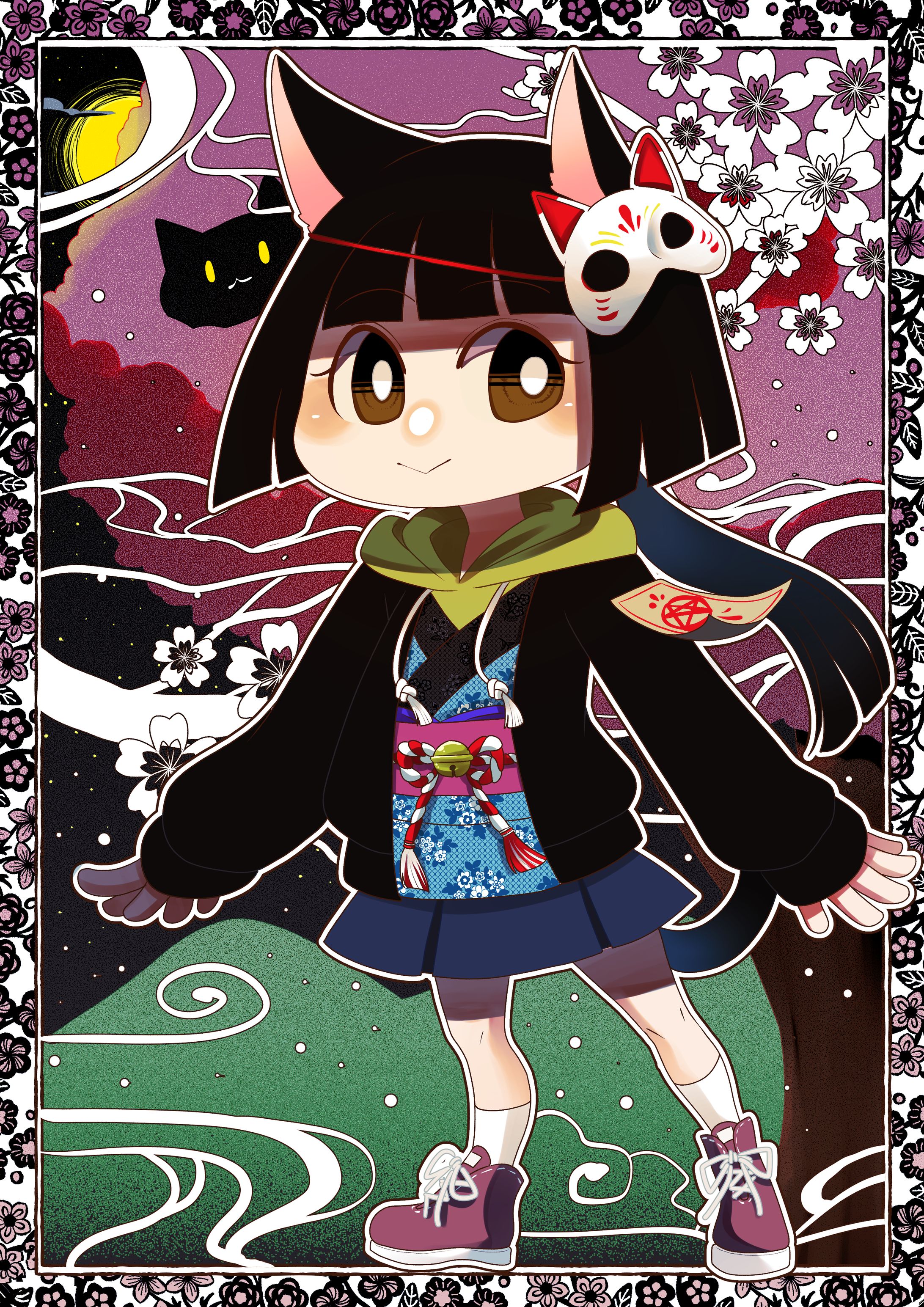 和風猫ちゃん-1