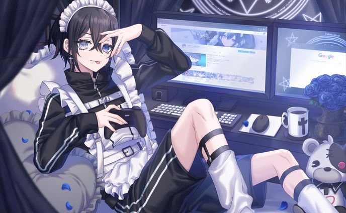 配信待機画面用イラスト