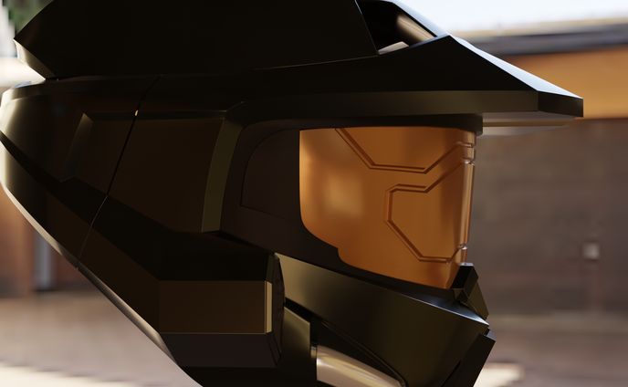 master chief head 