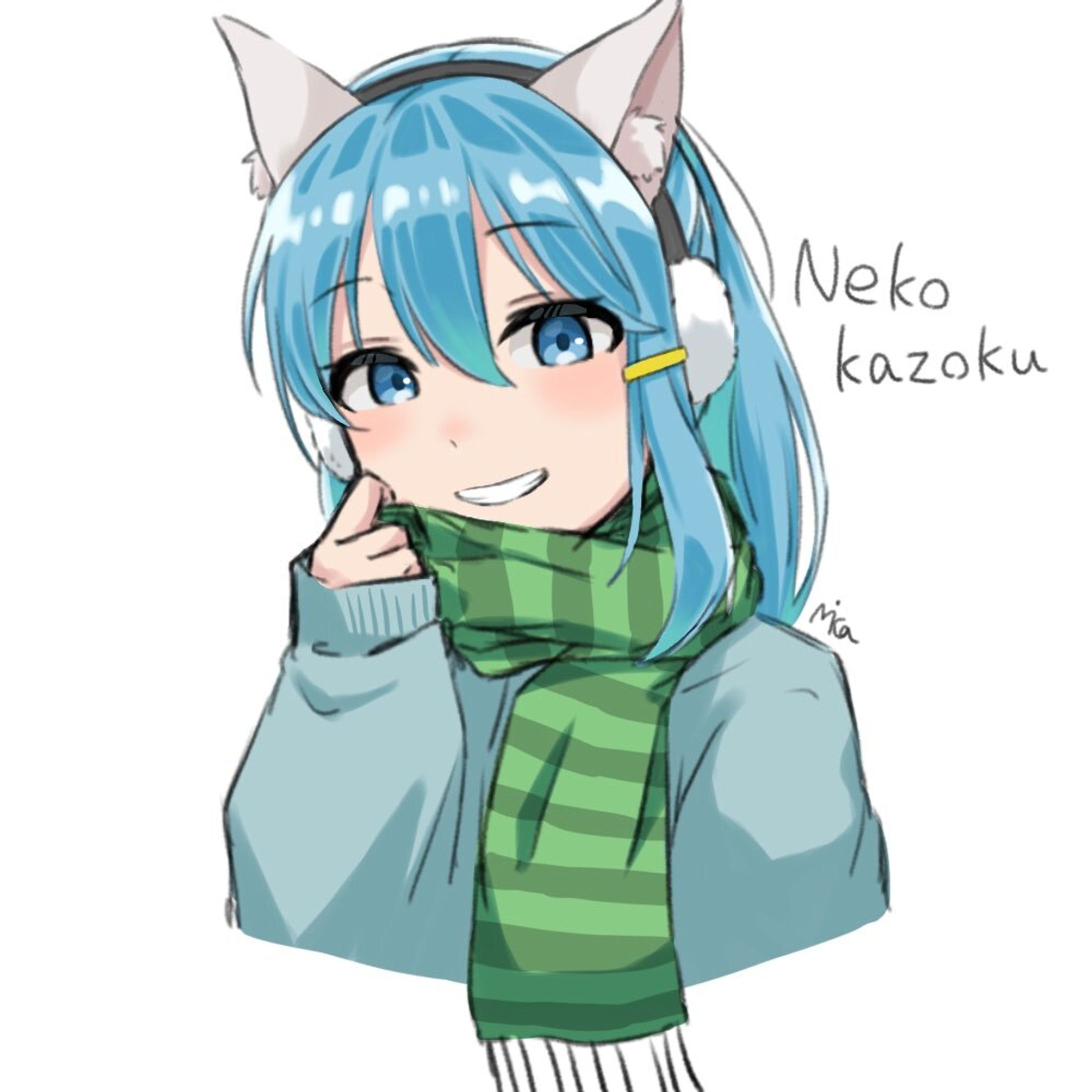 ファンアート/ねこかぞく-1