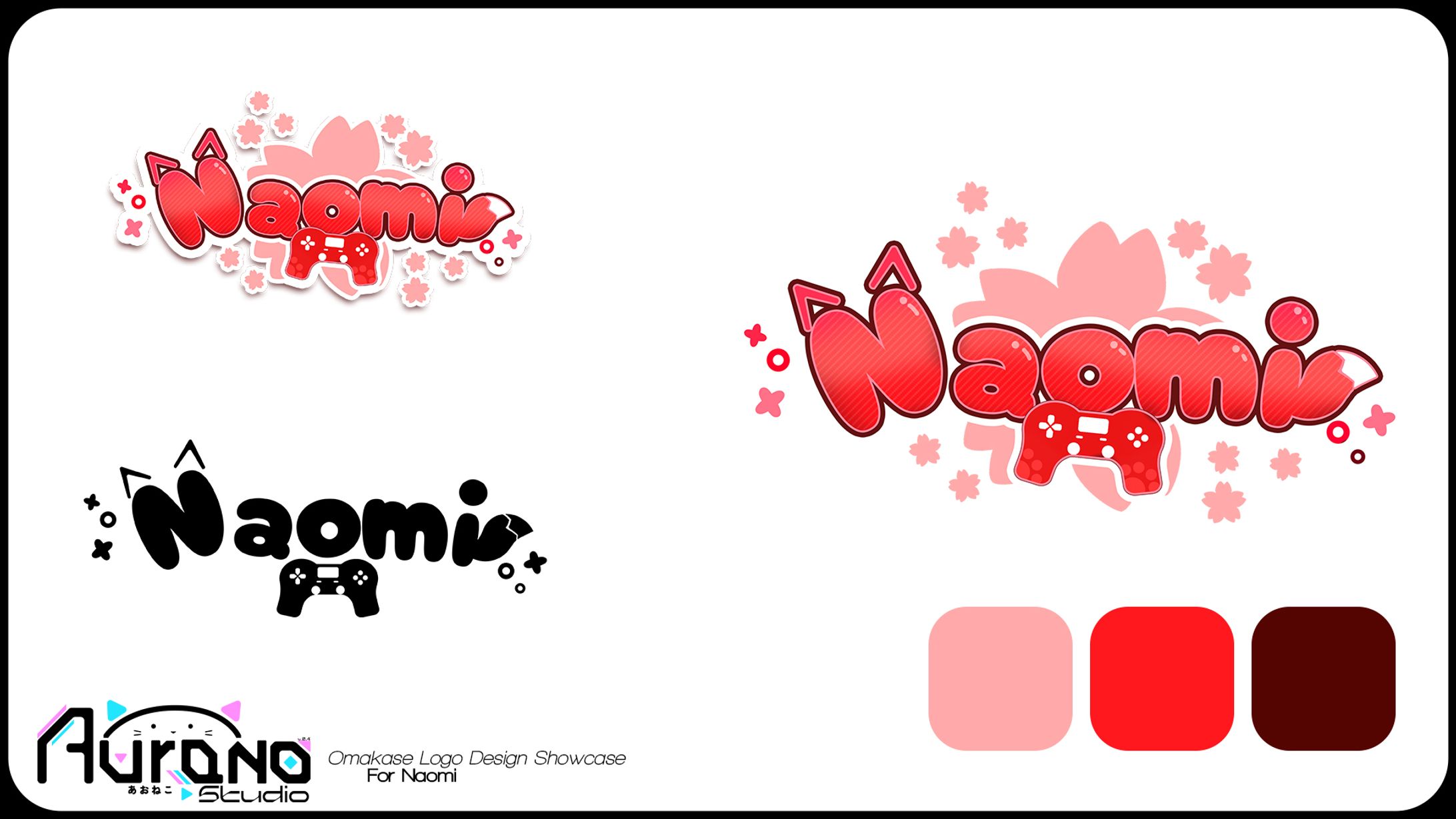 Naomi Omakase Vtuber Logo Design-1