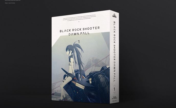 『ブラック★★ロックシューター DAWN FALL』パッケージデザイン