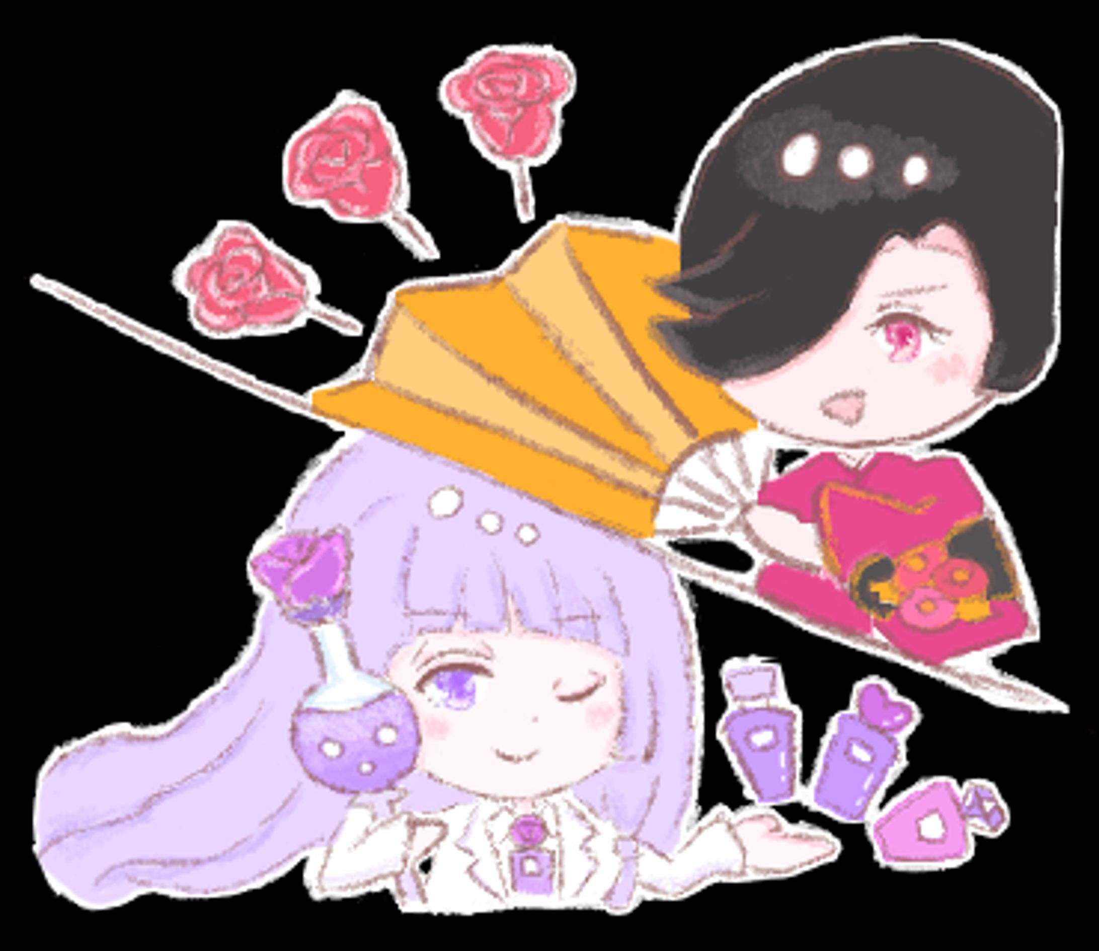 A magical showdown between two handsome men who control perfume and flowers.-1