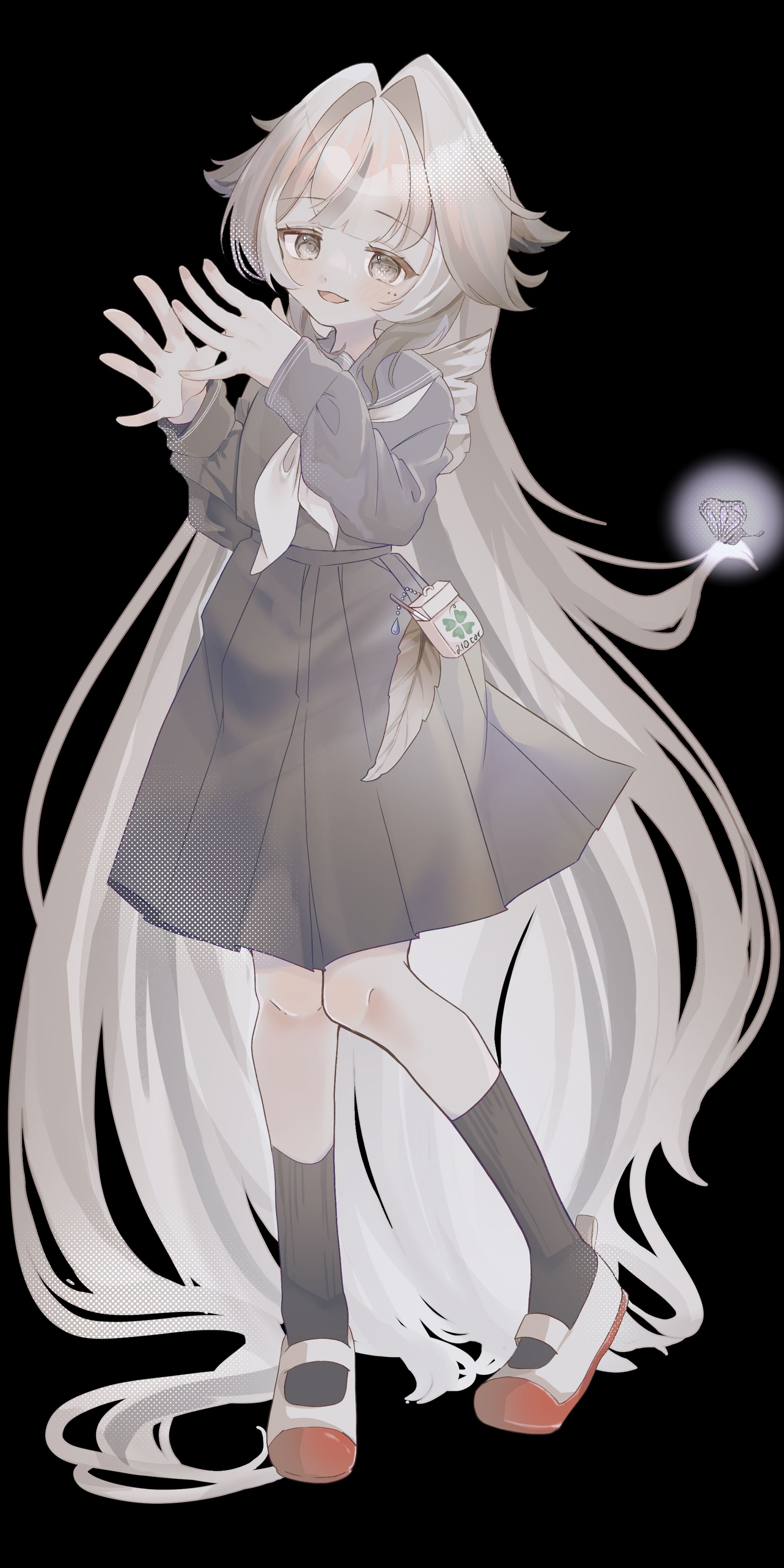 哀染ニトさま 制服立ち絵-1