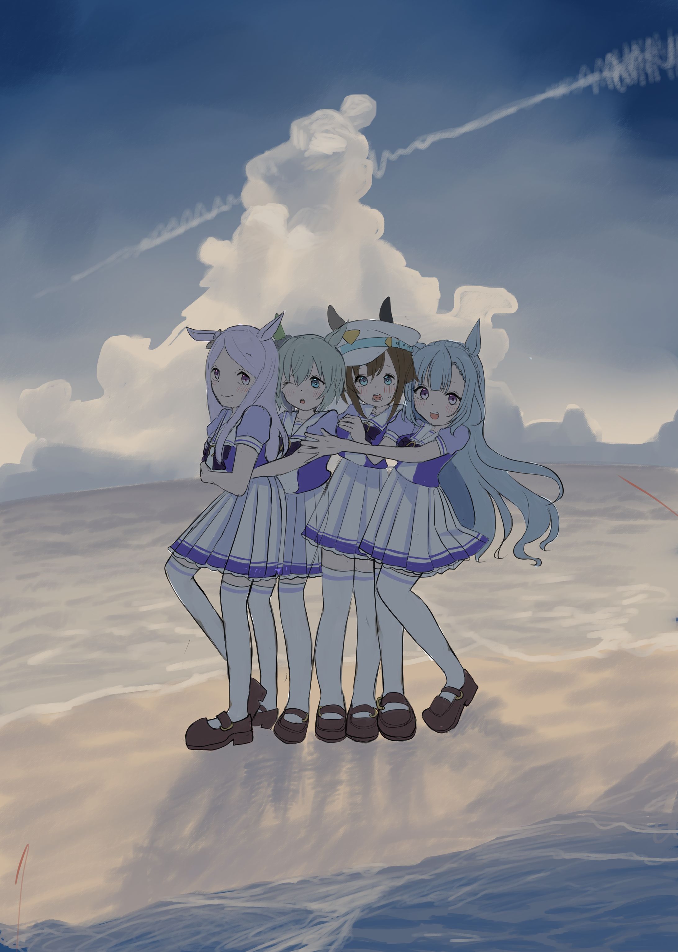 同人誌の表紙を描いた時のもの-1