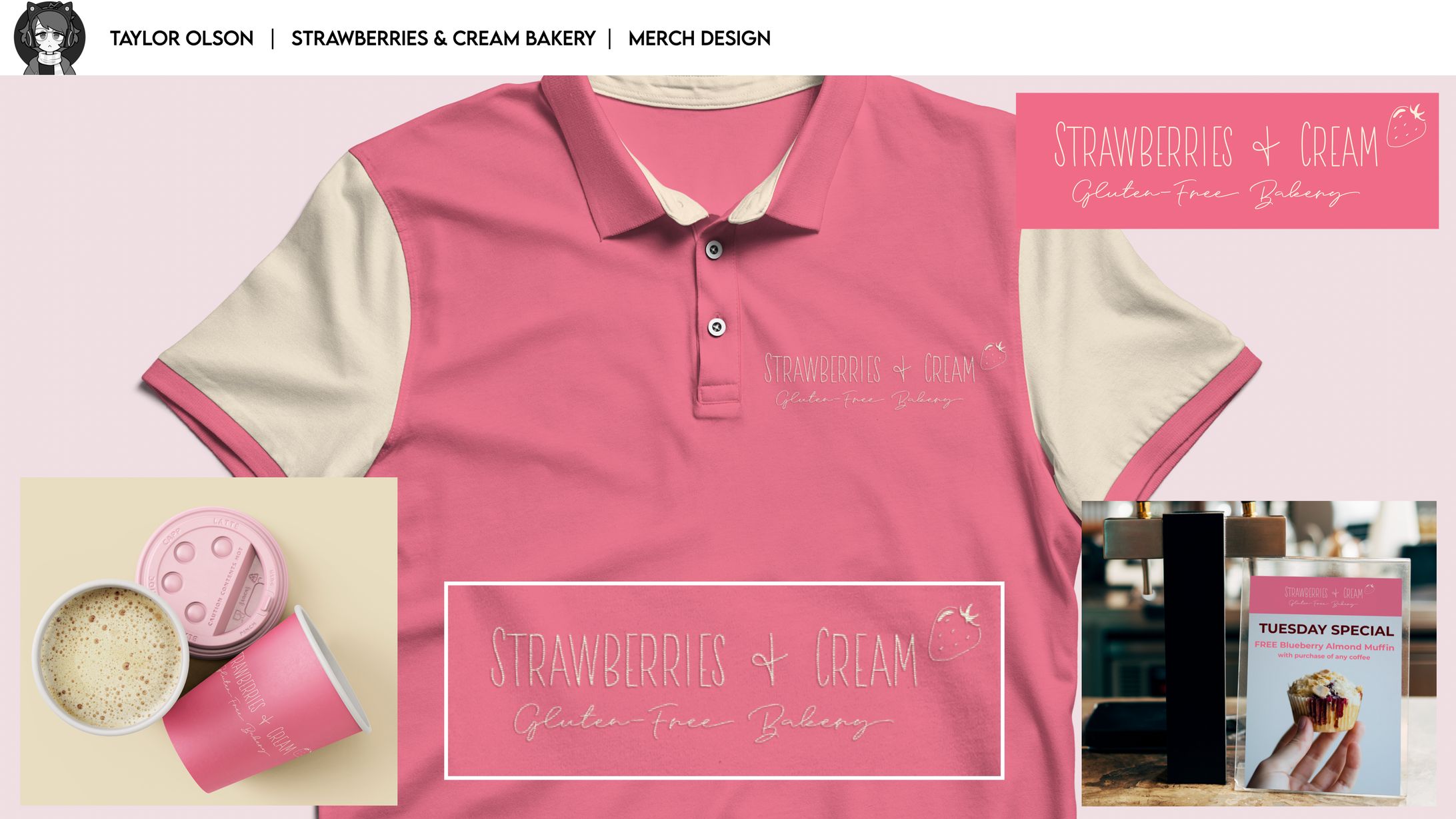 Strawberries & Cream Bakery Merch-1