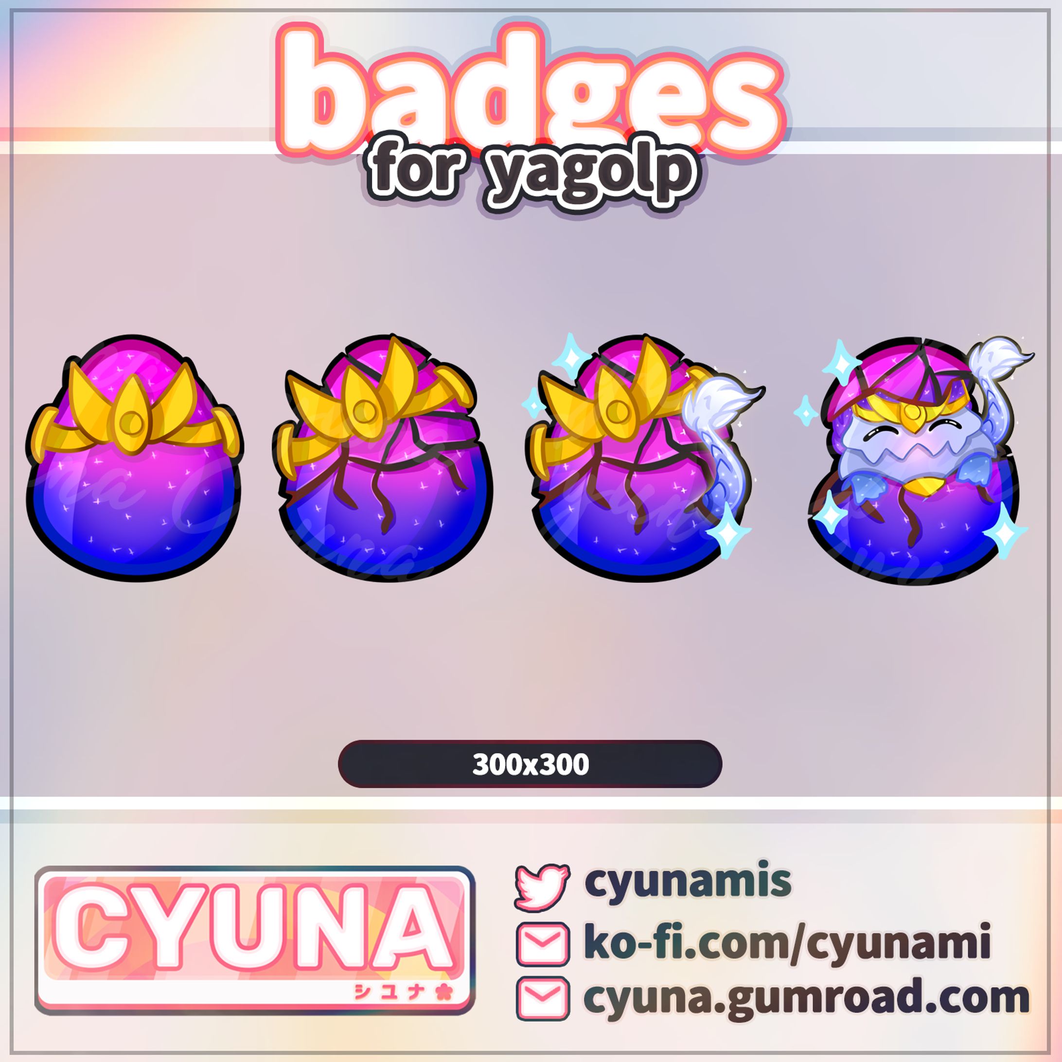 Badges Commission for YagoLP-1