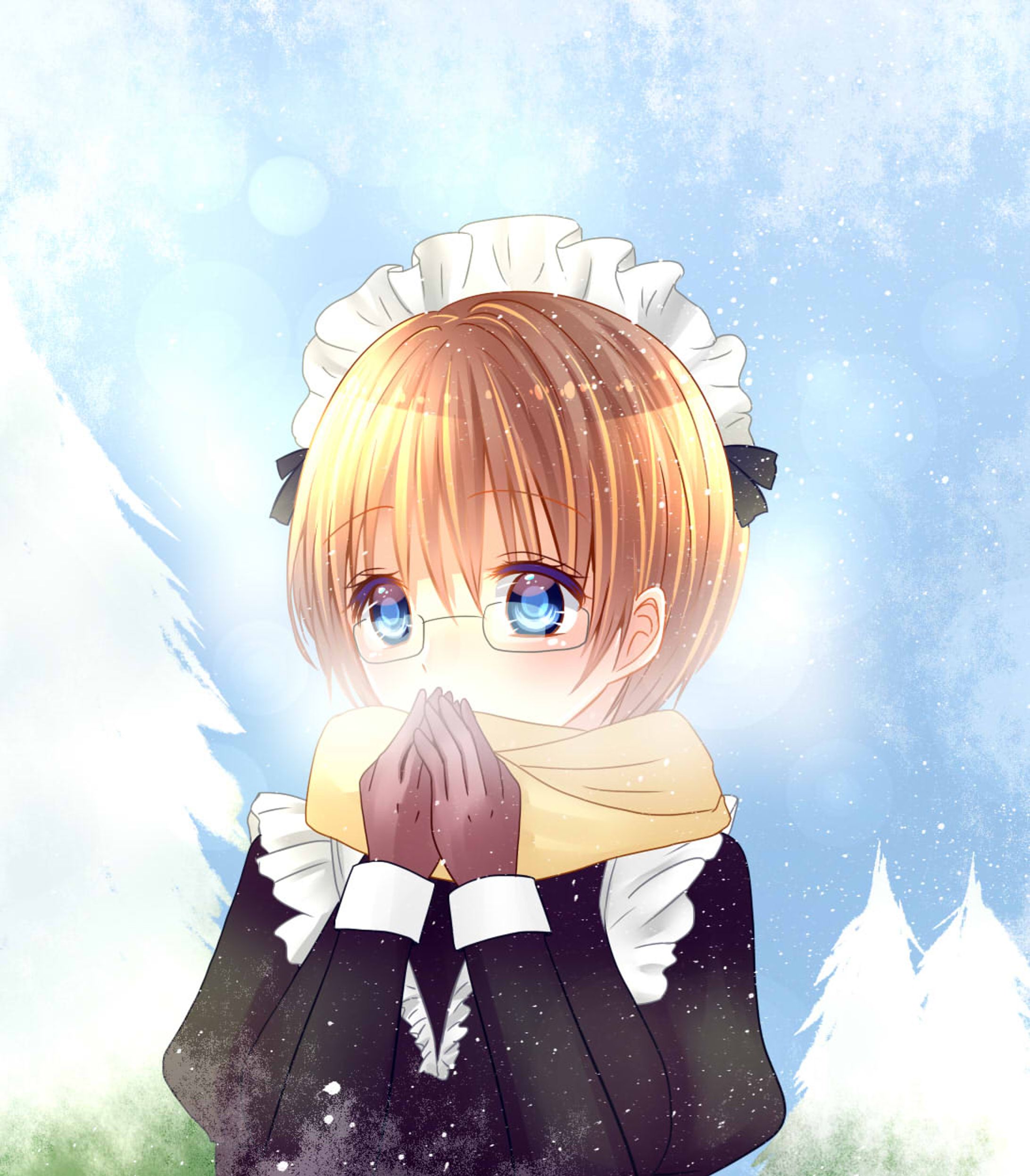 オリキャライラスト　2025/03-1