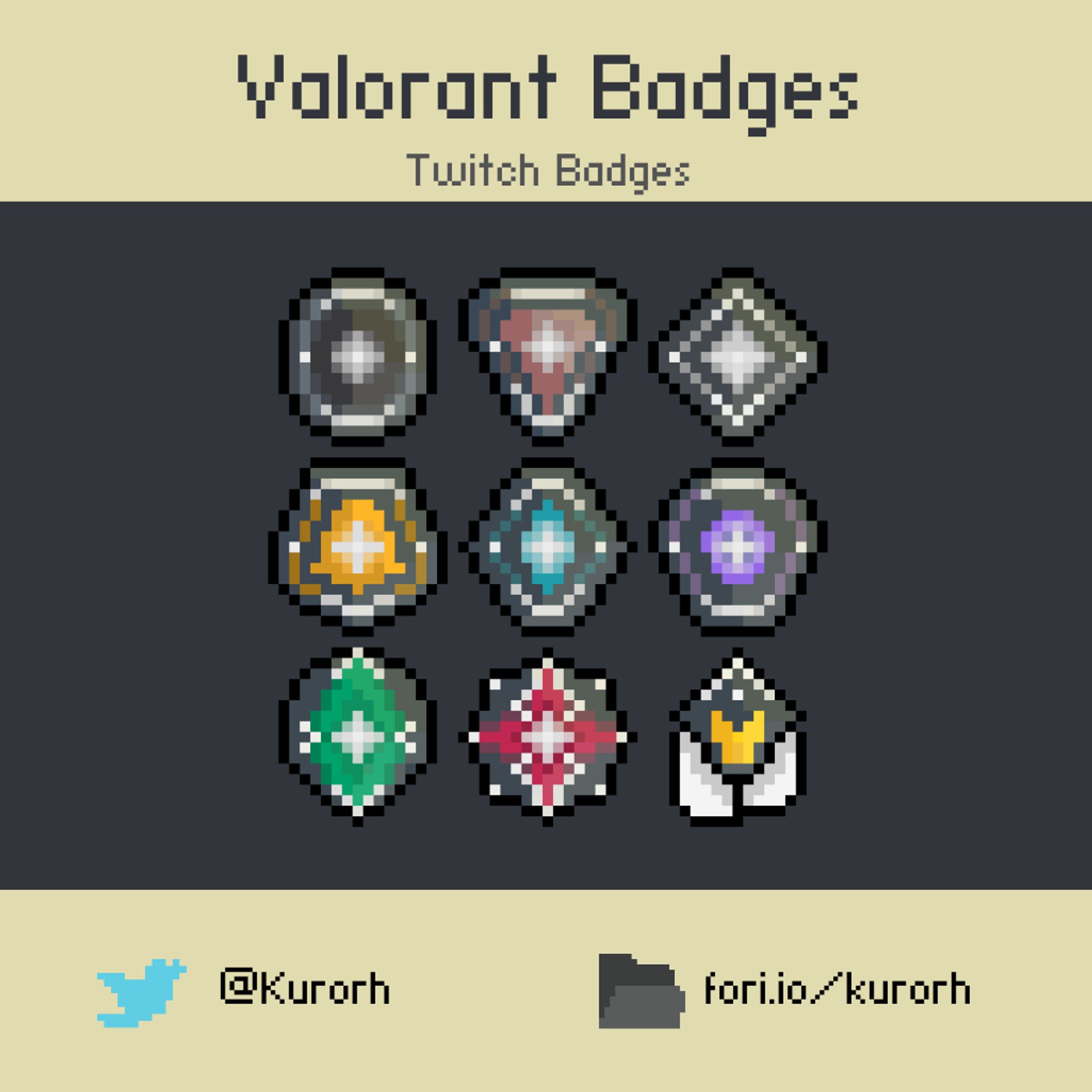 Twitch Badges   Valorant-1
