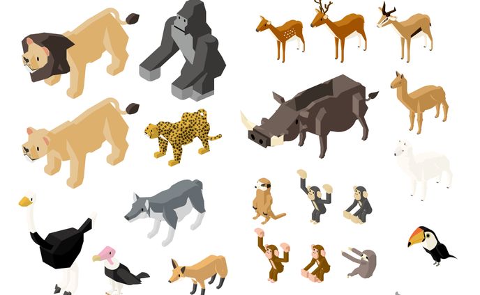 動物(どうぶつ)セット vol.1