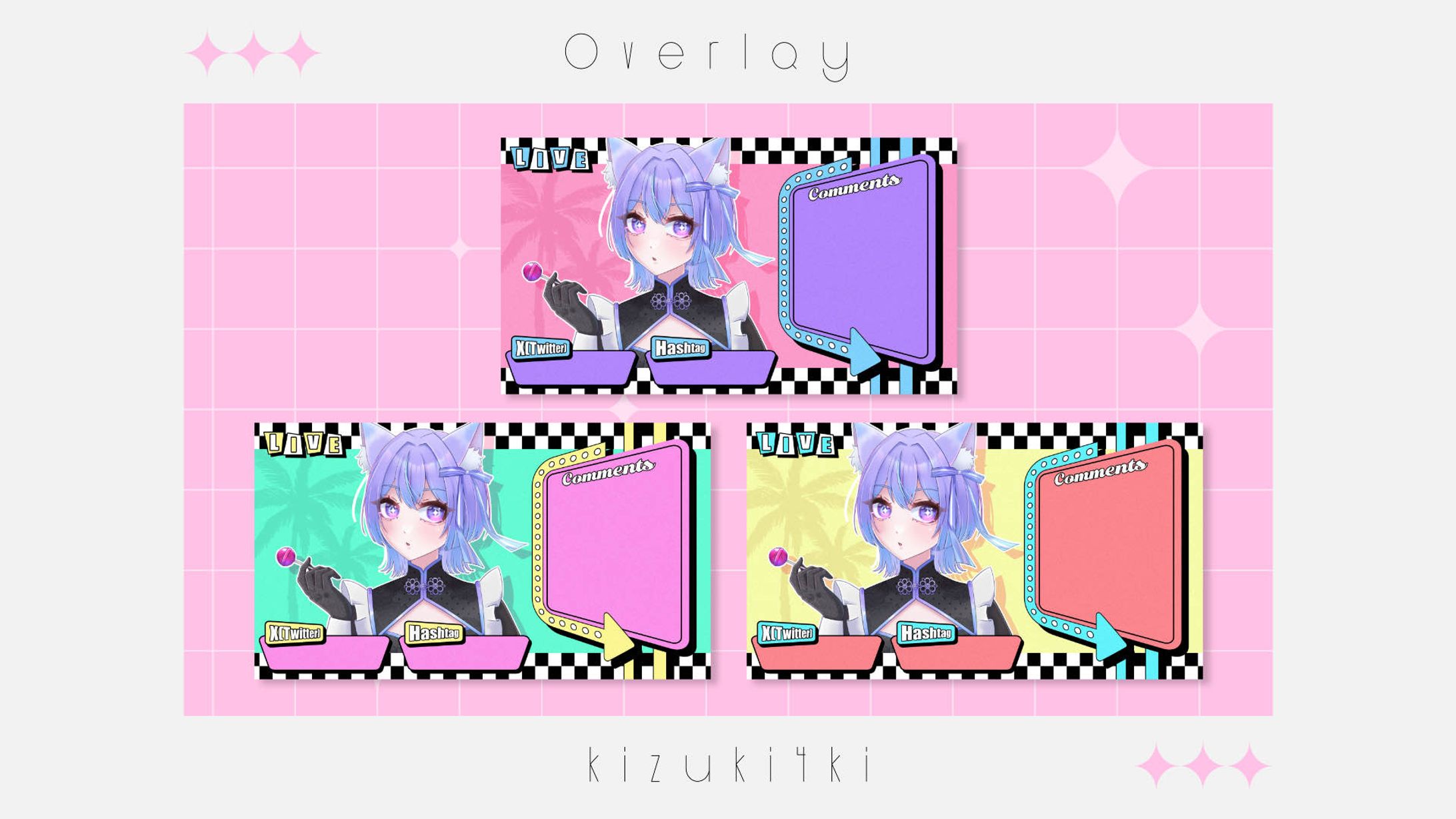 雑談配信画面￤Overlay-1