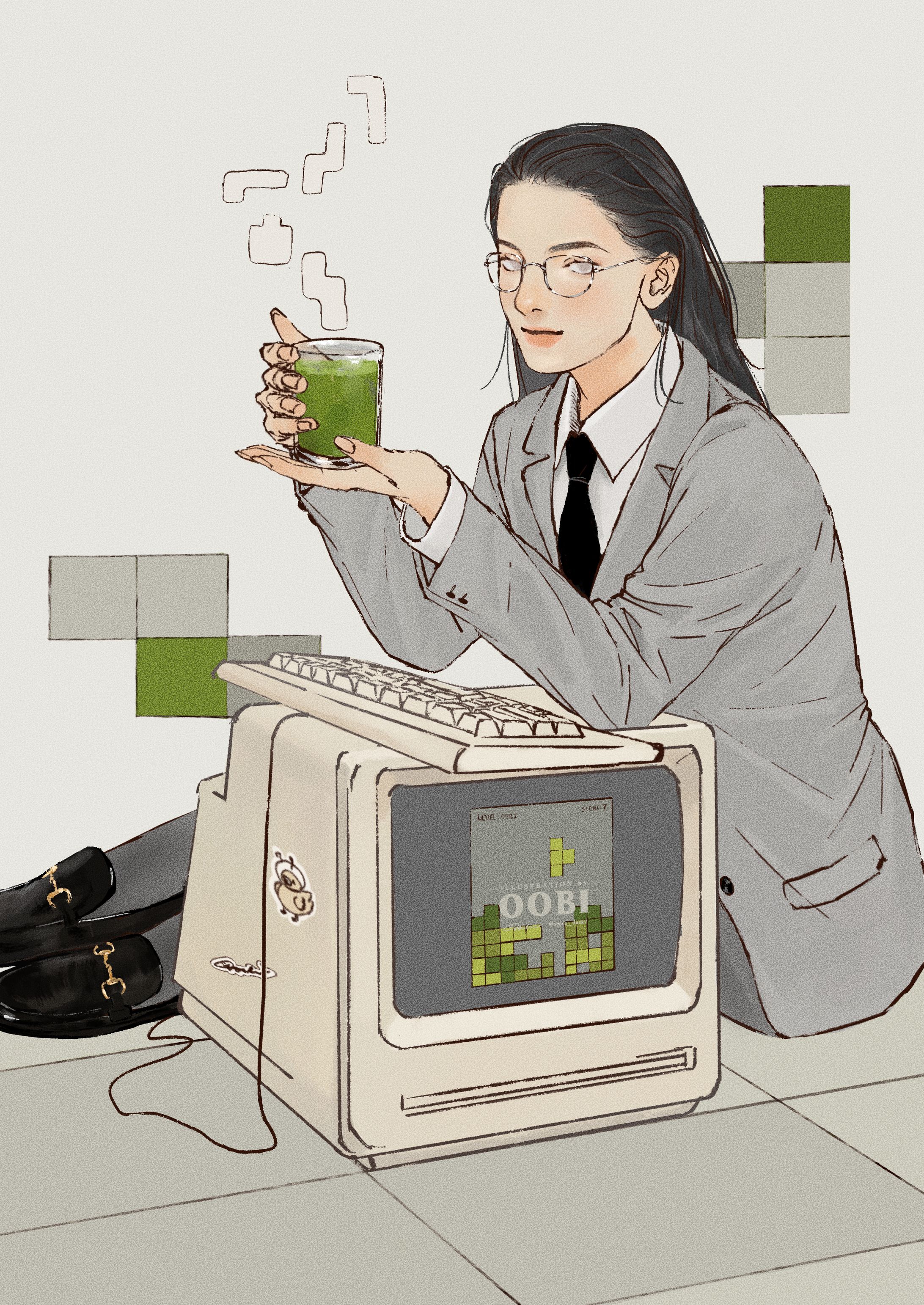 緑茶とプレイヤー-1