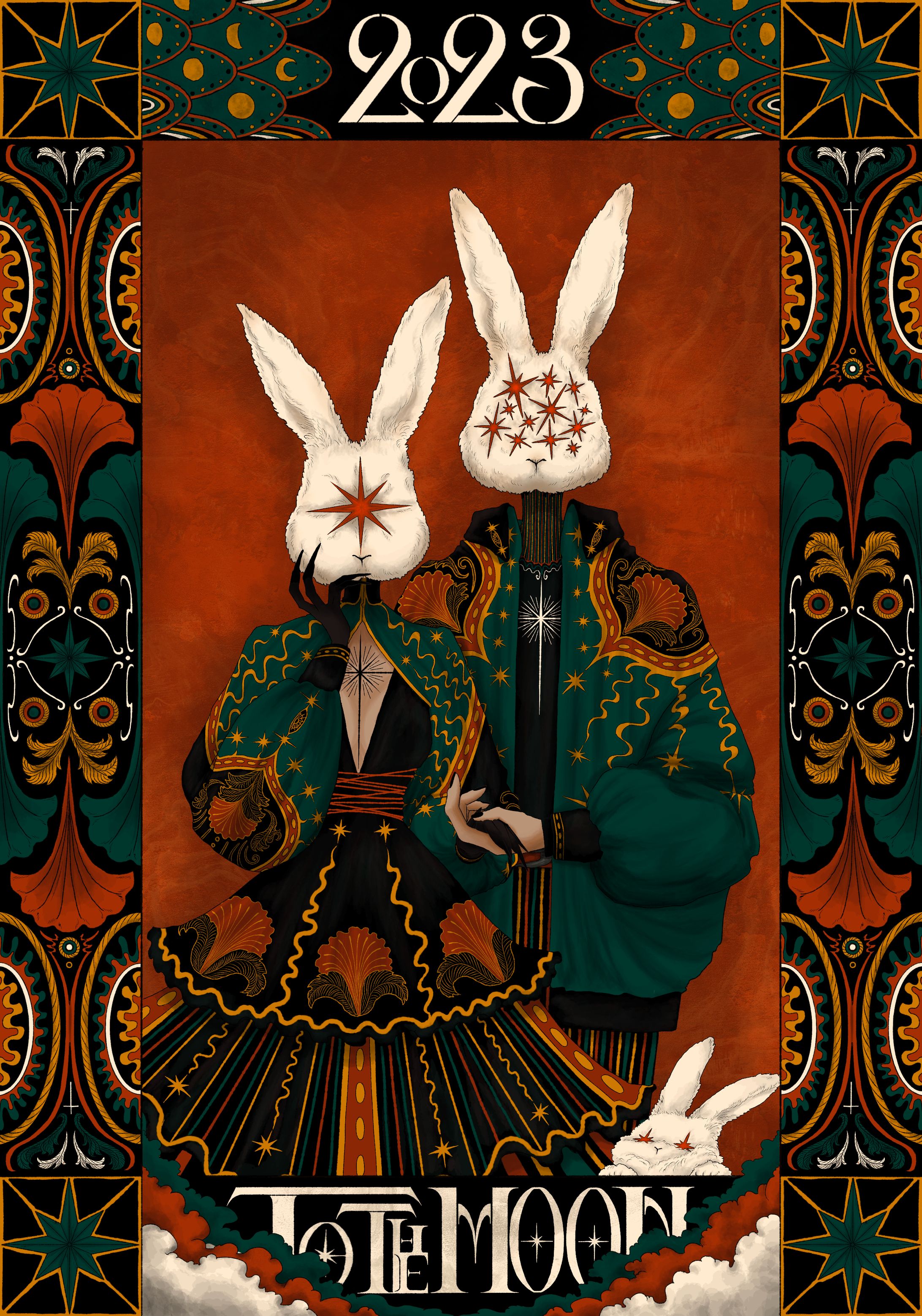 2023 new year ✴︎original Illust-1