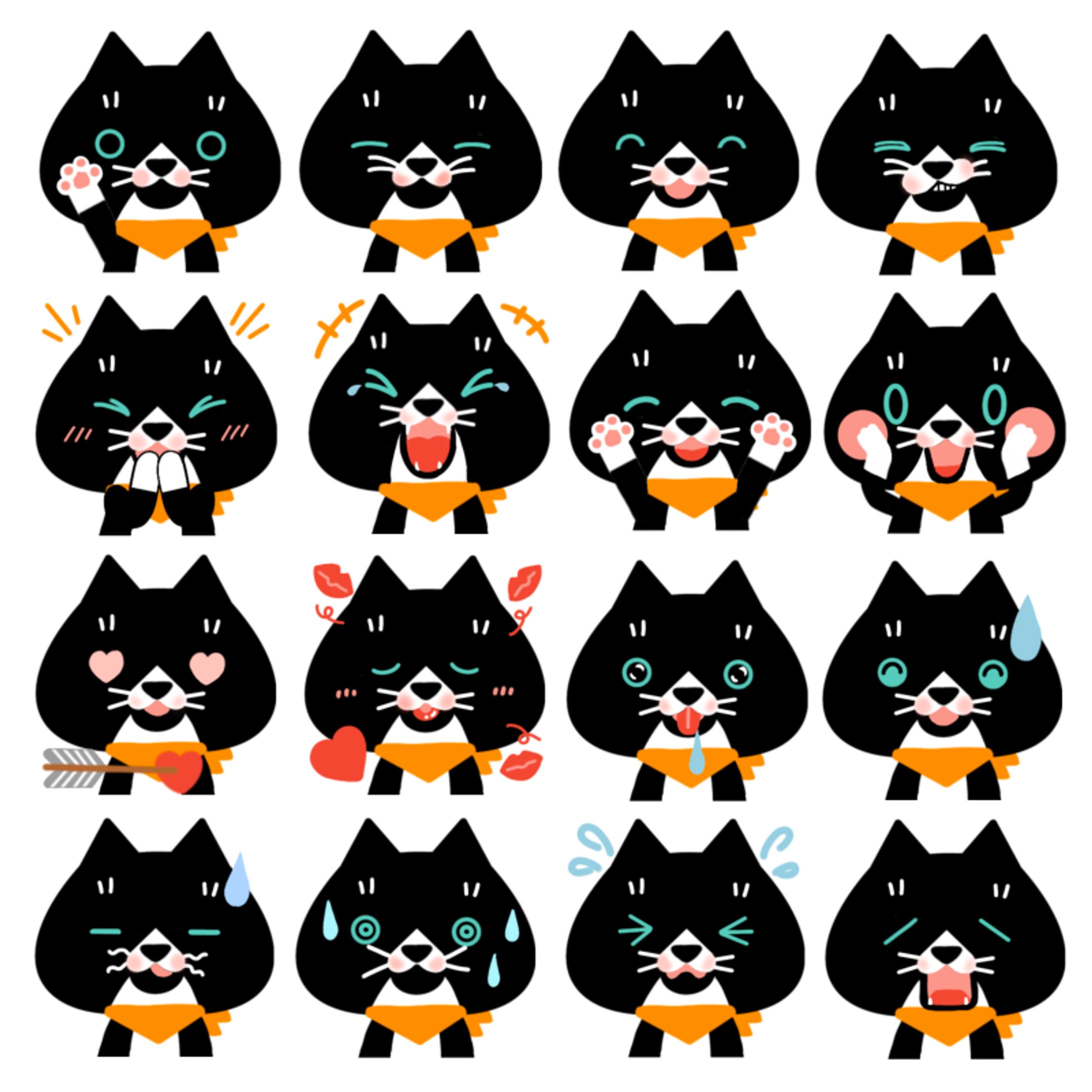 LINE ニャニ　絵文字-1