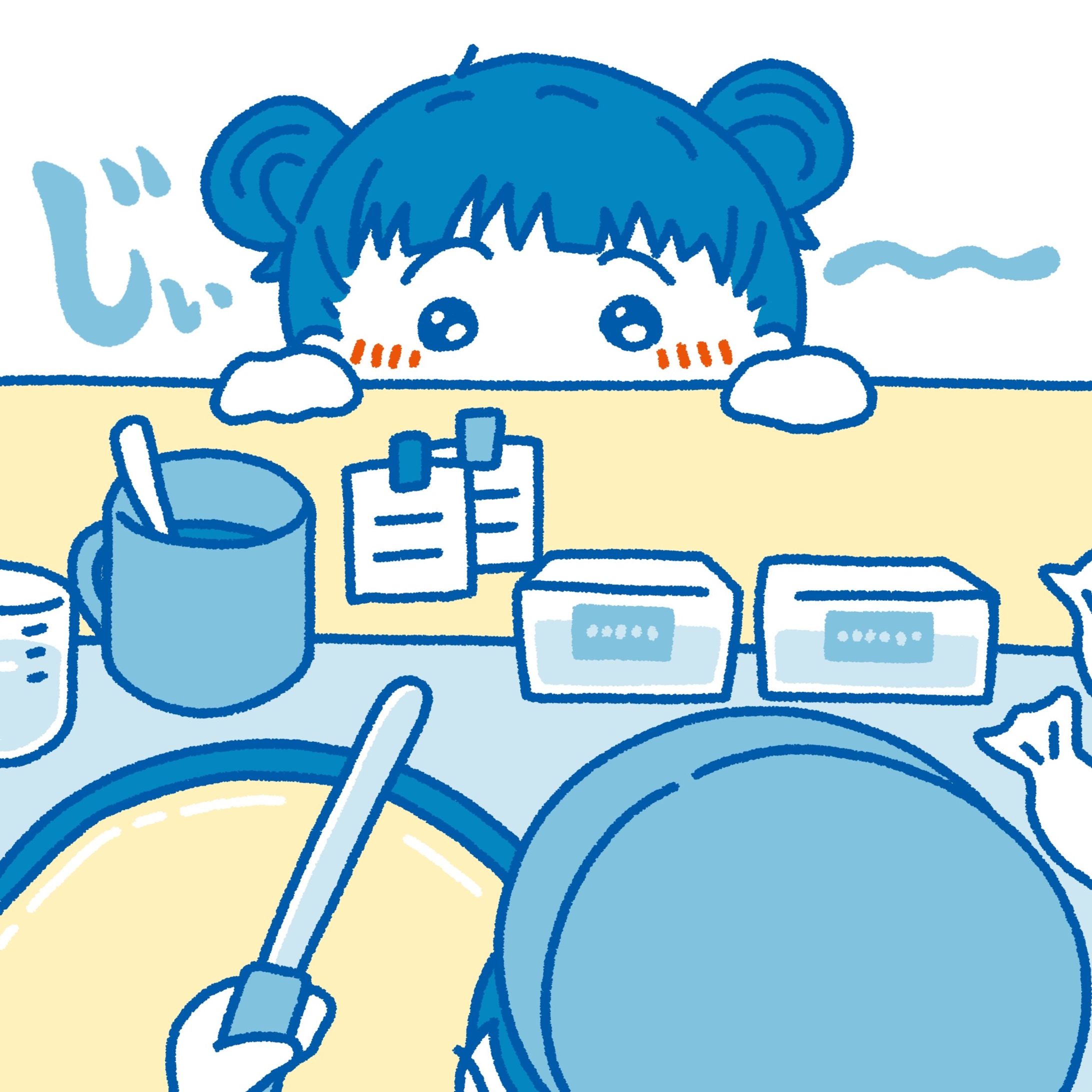 ［ illustration / design ］SNS用3コマ漫画-1
