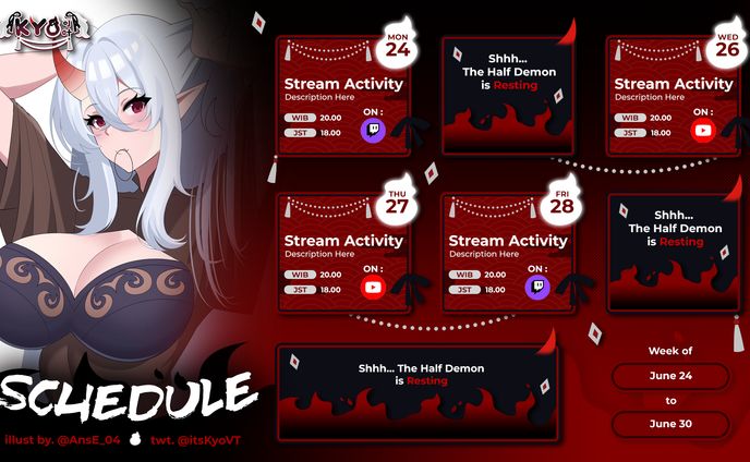 Schedule | KyoVT (Demon)