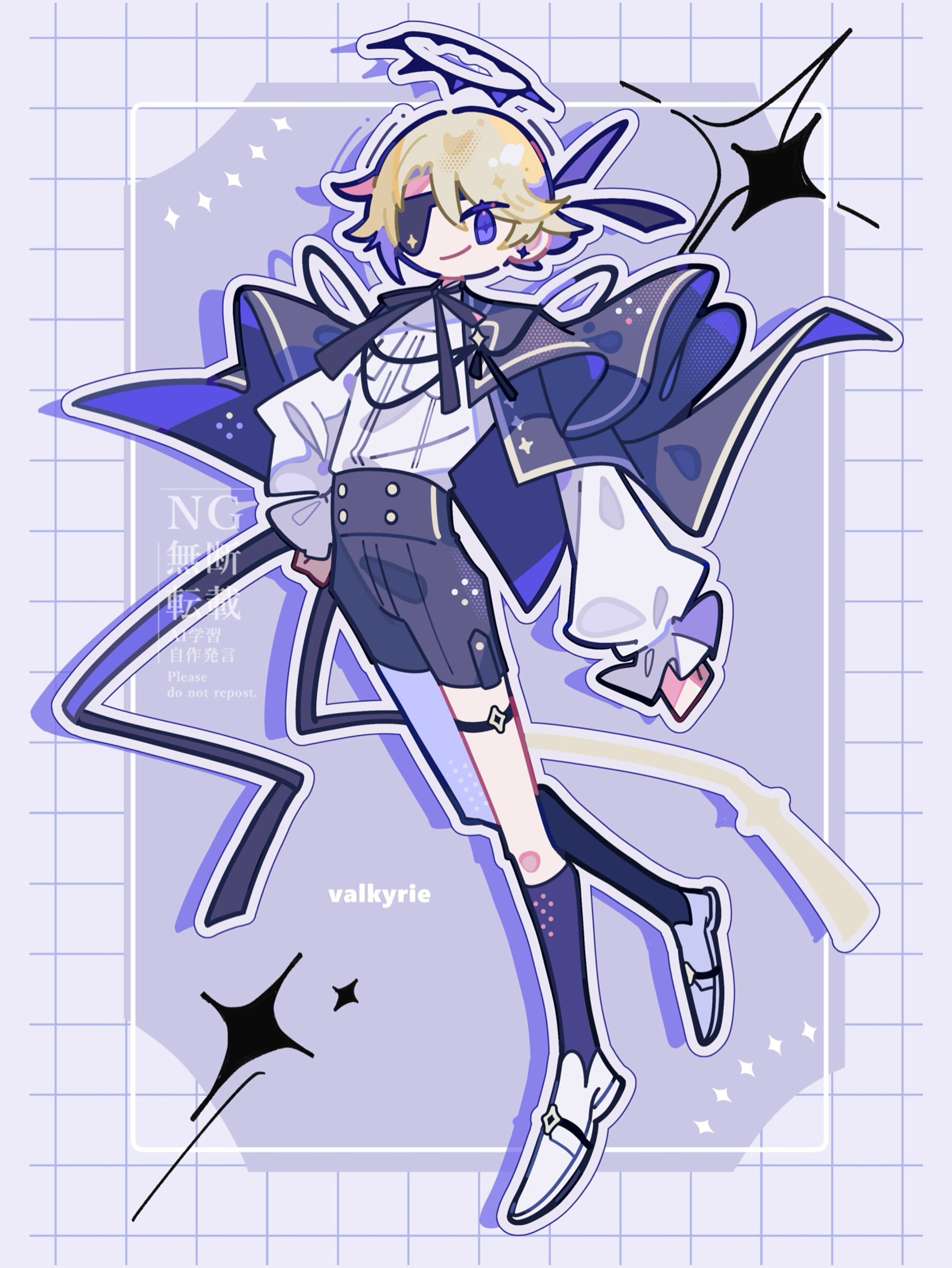 【デフォルメ3】ゴシックな洋装の少年-1