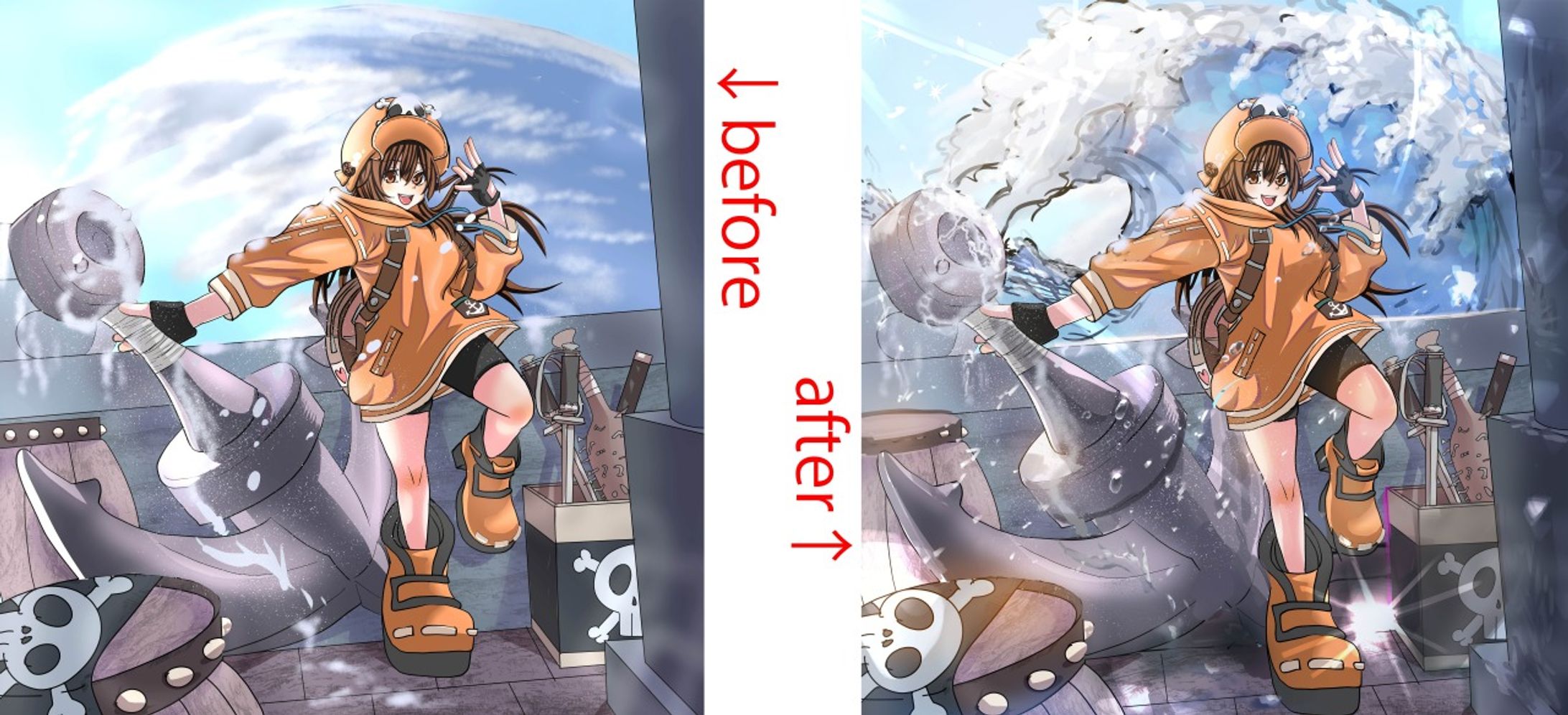 イラスト進化論教室 / 【第十五回イラスト添削会】-1