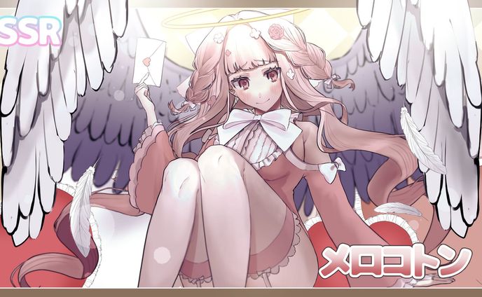 カードイラスト風1枚絵