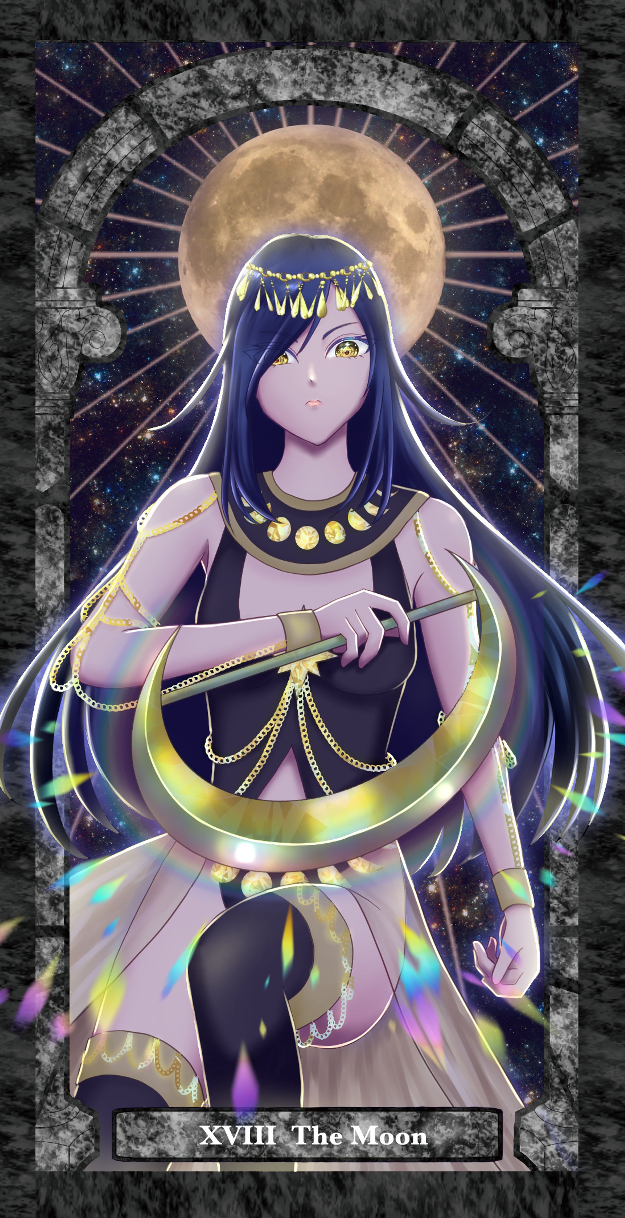 タロットカード 月-1