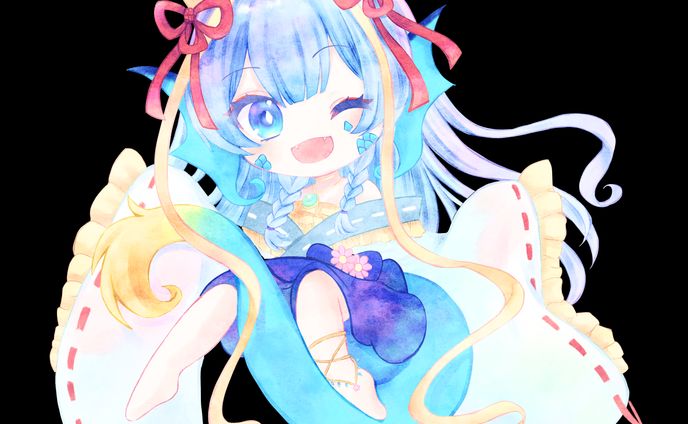 水彩風万秋さん