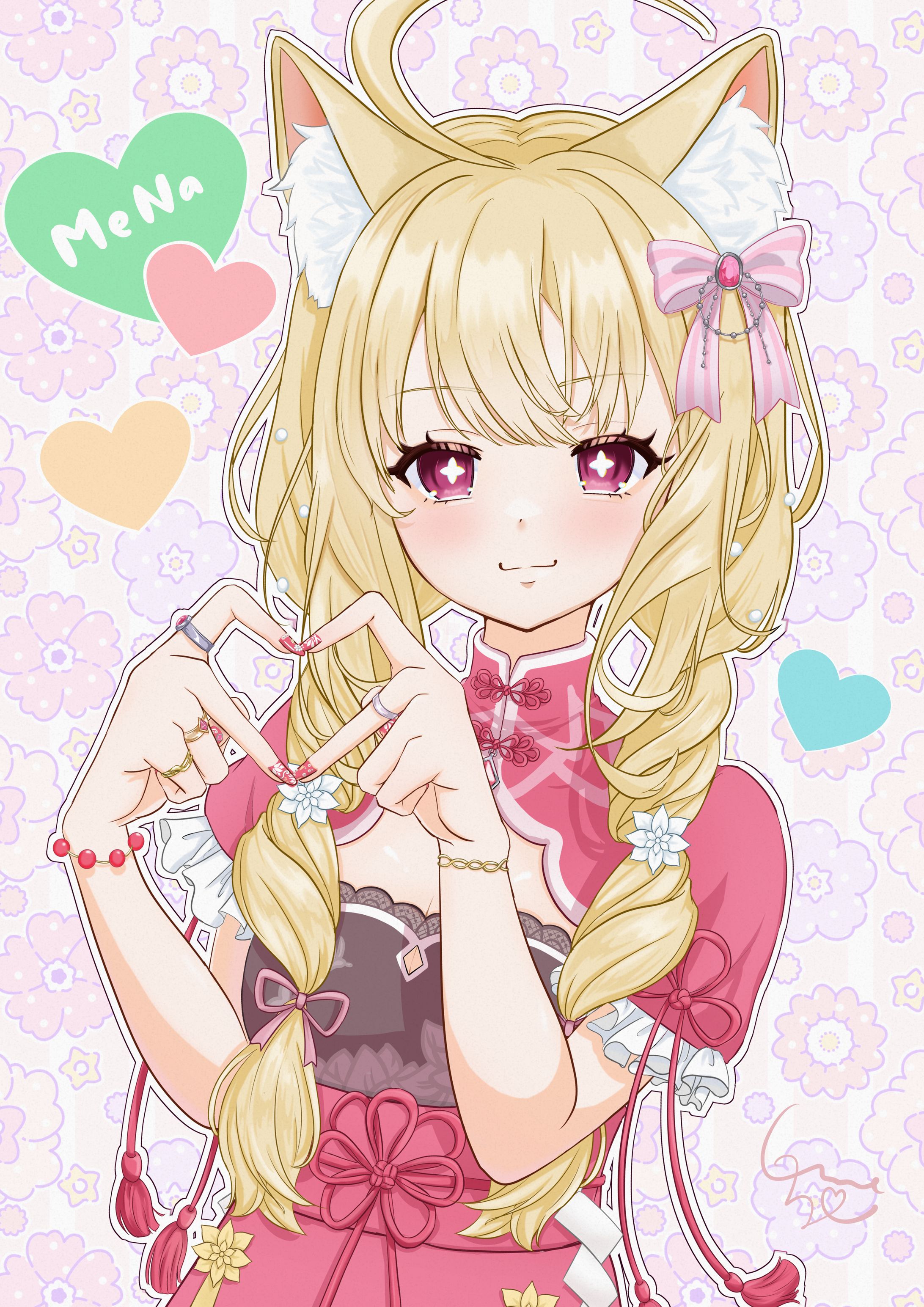 Vtuber　蓮水 めな様-1