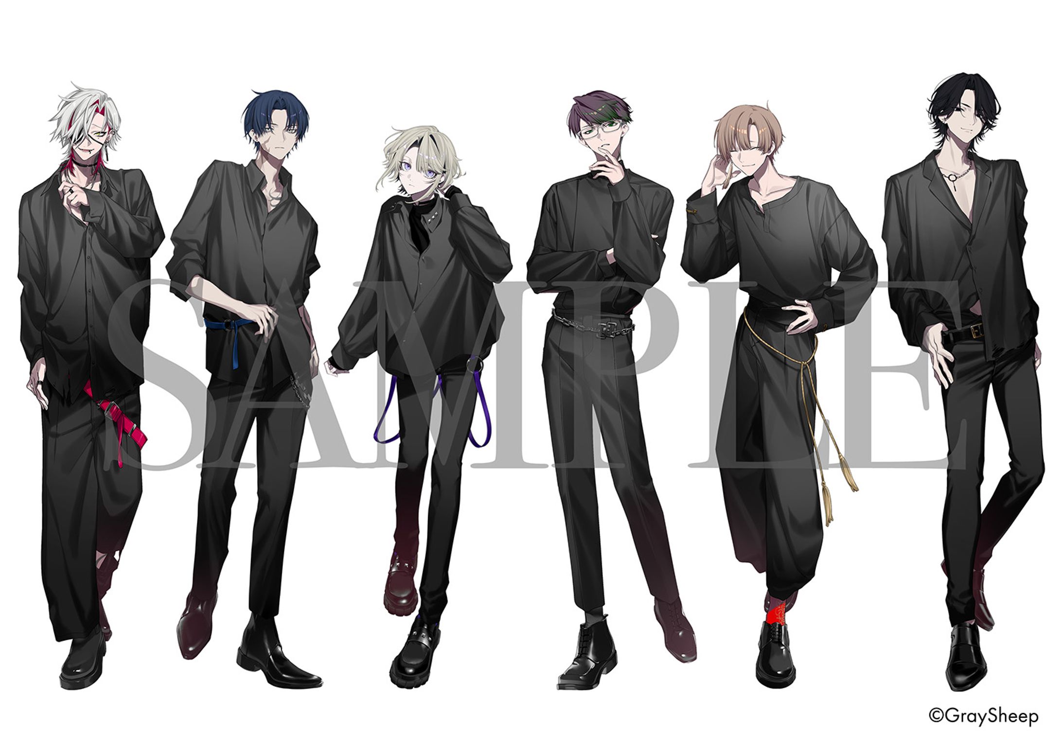 株式会社AniTone様 Gray Sheep-MVイラスト作成-1