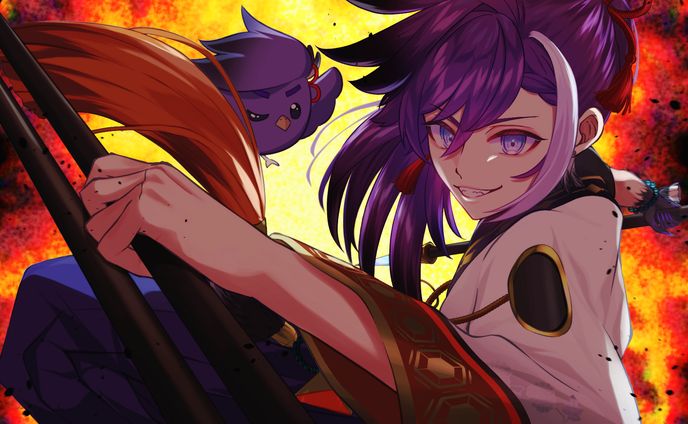 styling、二次創作イラスト