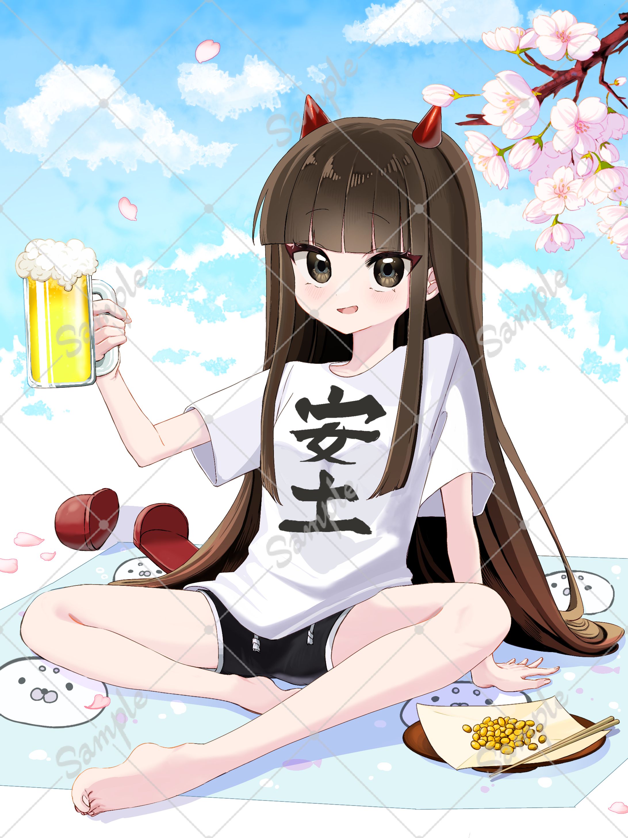 ［ご依頼］織田のぶなが様 1枚絵(春)-1