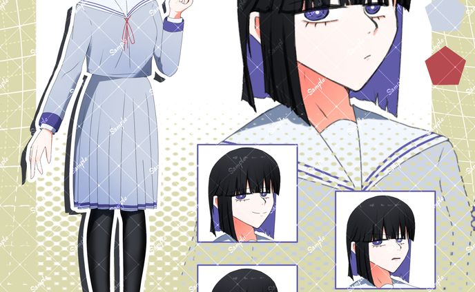 全身立ち絵1_学生