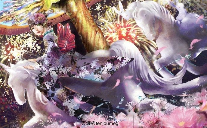 ご依頼イラスト　誕生日に贈る絵②