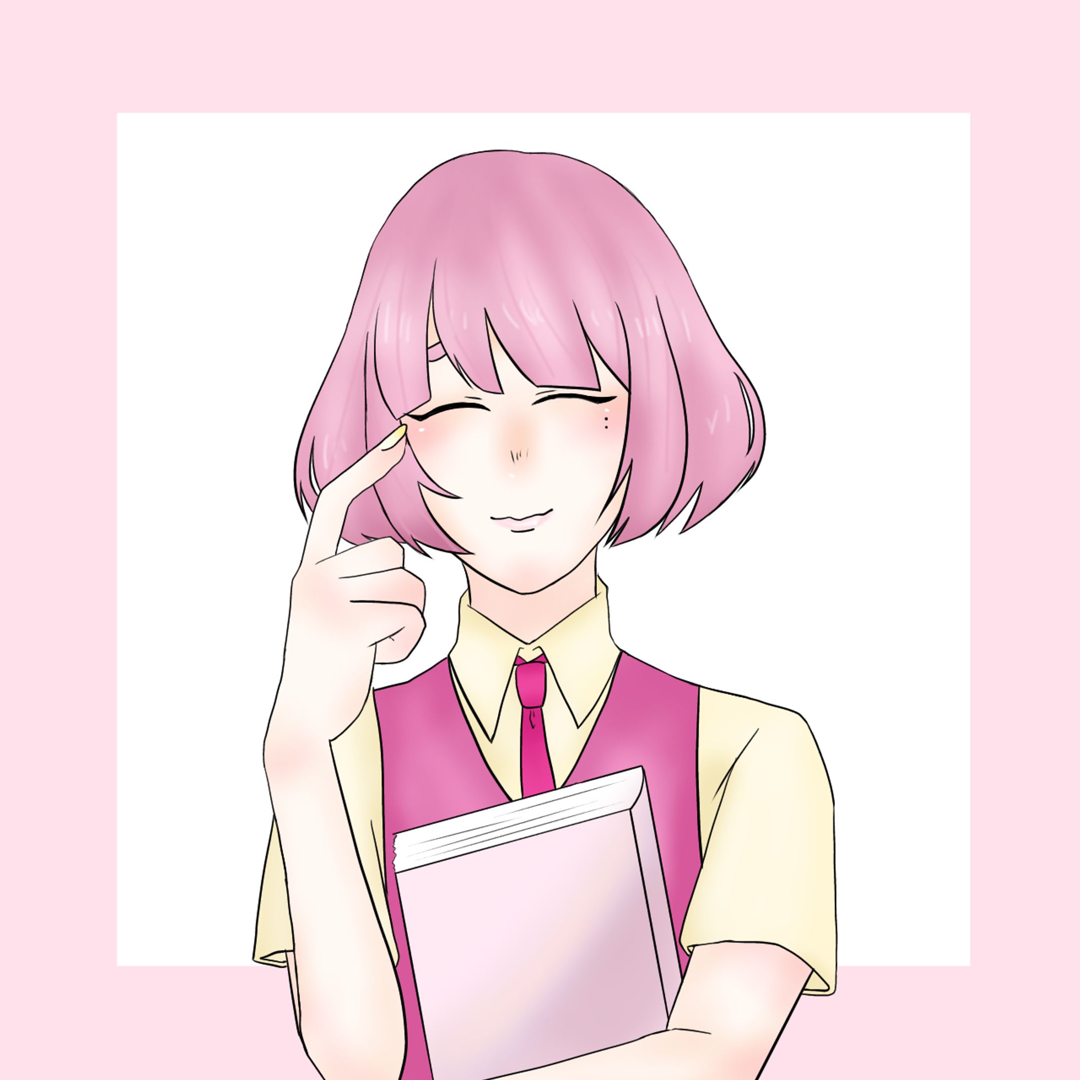制服女子（アイコン）-1