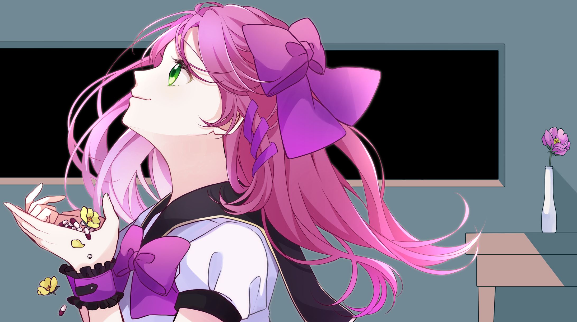 リリぴ様　「ダーリン」　歌ってみた動画用イラスト-1