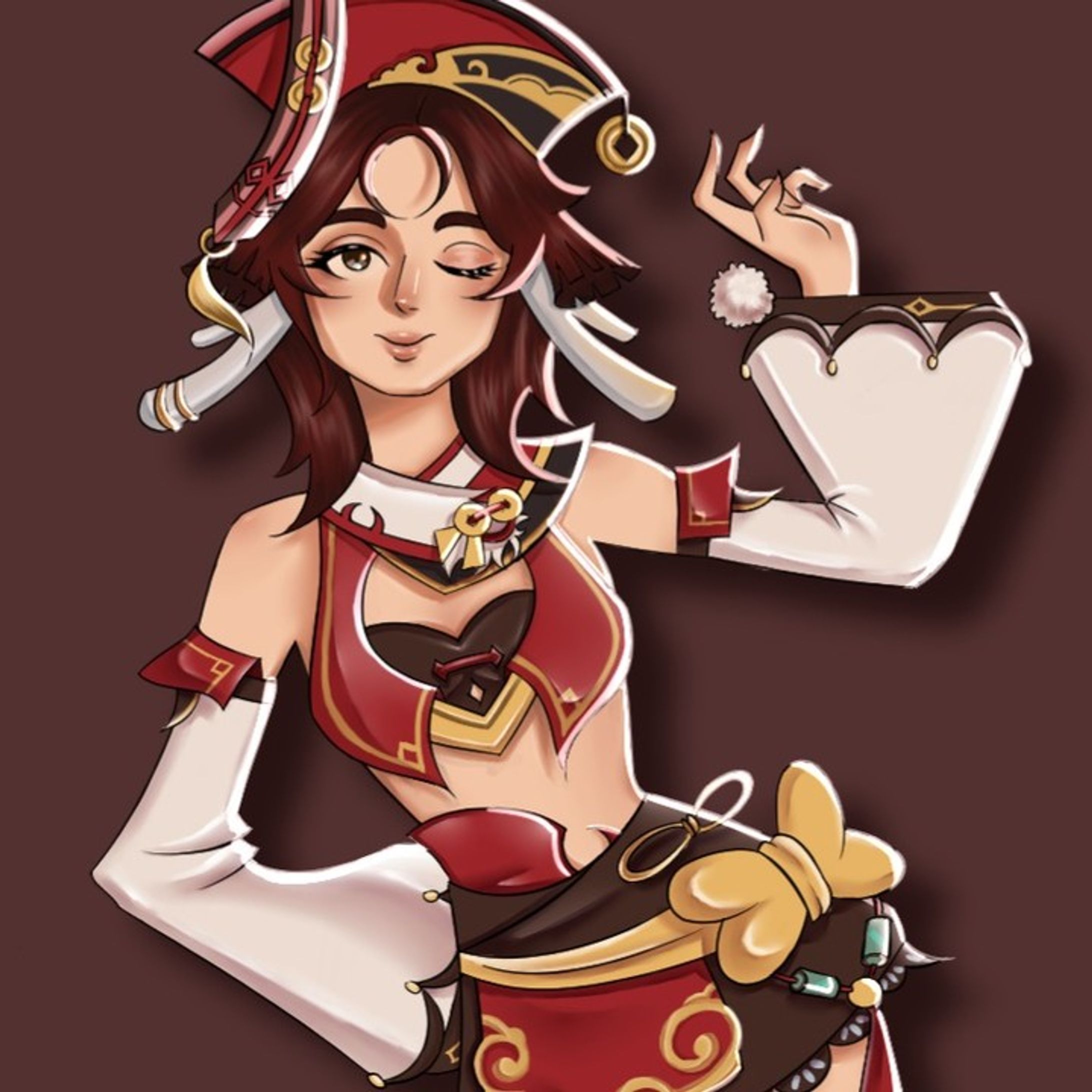 finally finished dis drawing of ayaya as her genshin main, yanfei :D 

-

#genshinimpact #genshin #genshinimpactfanart #fan #art #openrp #game #videogame #video #illustration #drawing #draw #art #artwork #artph #hot #electricfan #digital #digitalart #procreate #pinterest #yanfei-1
