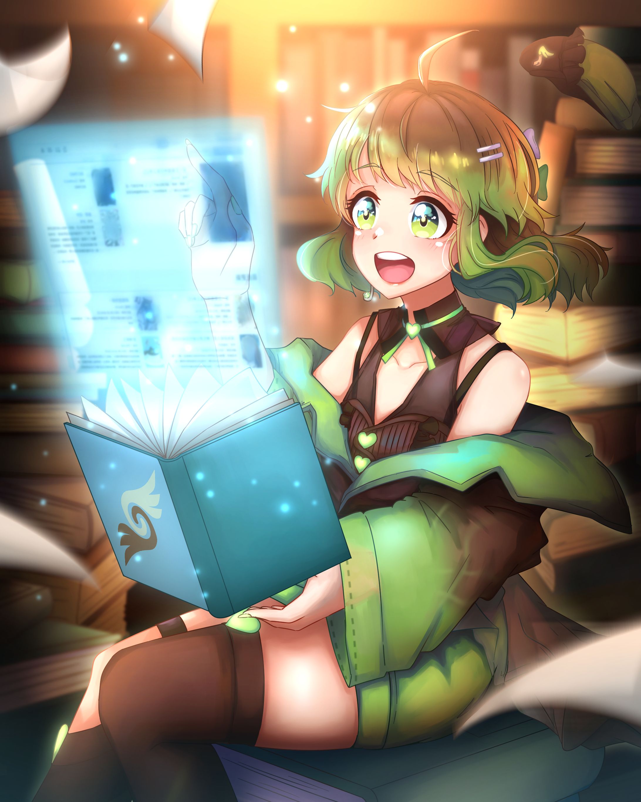 [お仕事] 飛天奶茶 - イラスト-1