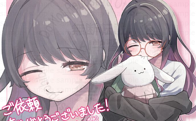 【ご依頼】焼きうどん様　腰上イラスト