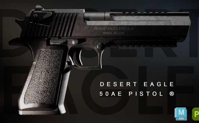 【二次創作】Desert Eagle 50AE Pistol