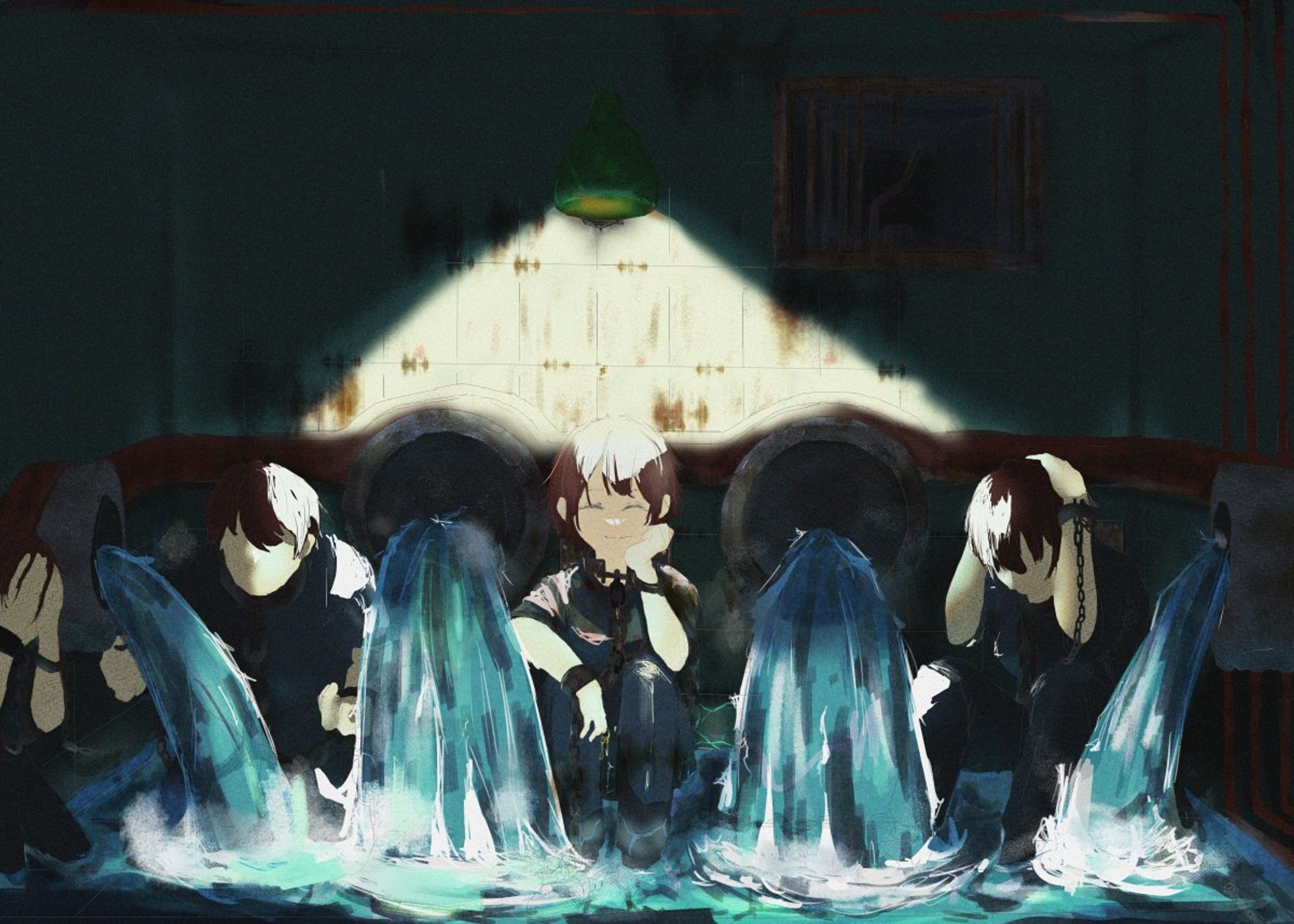 黒い羊(オリジナルイラスト)