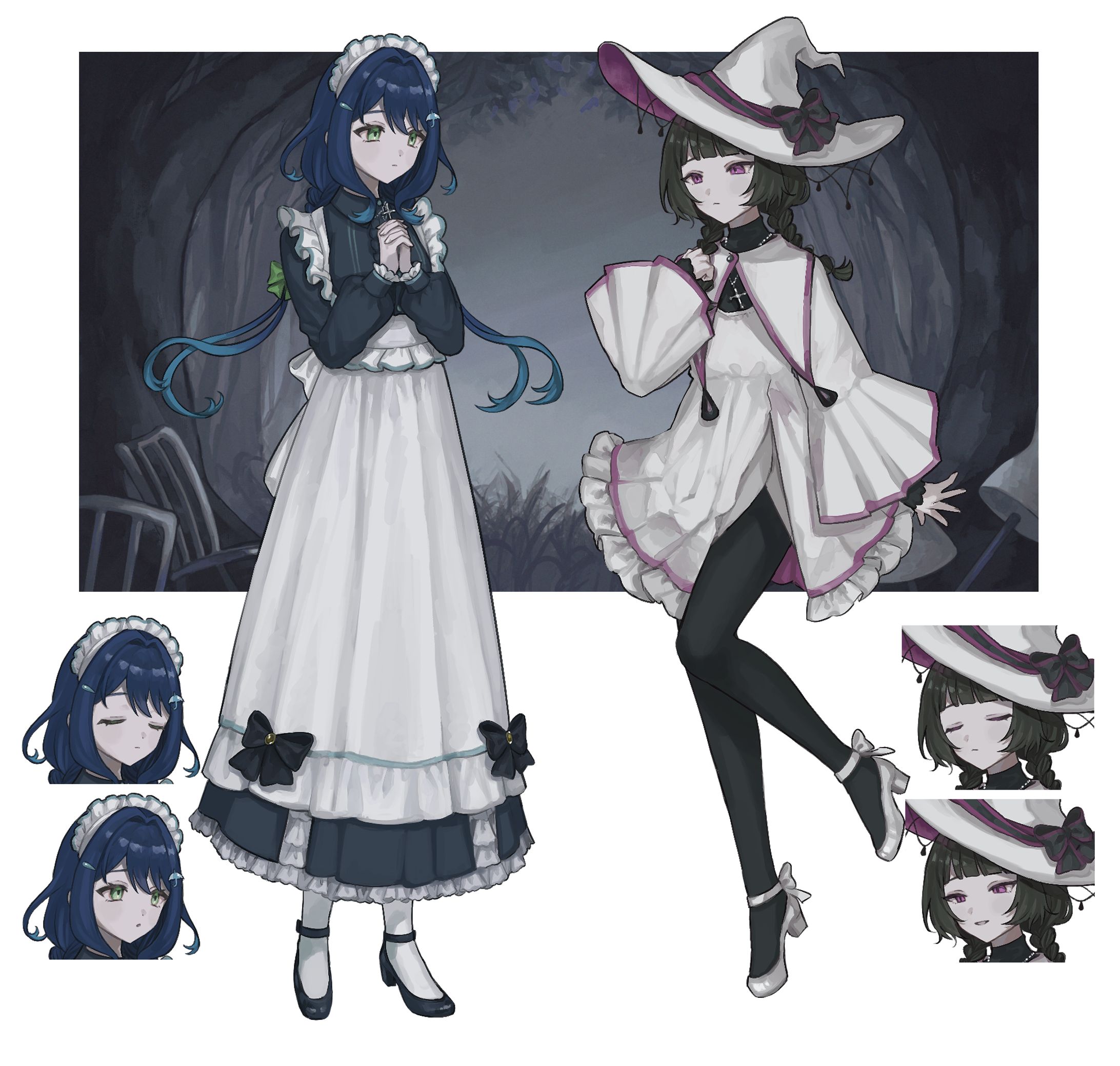 茉弥ノあめ様/田中すじゅ様「ロウワー(cover)」MVイラスト-1