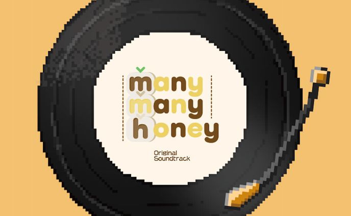 ManyManyHoney CDデザイン