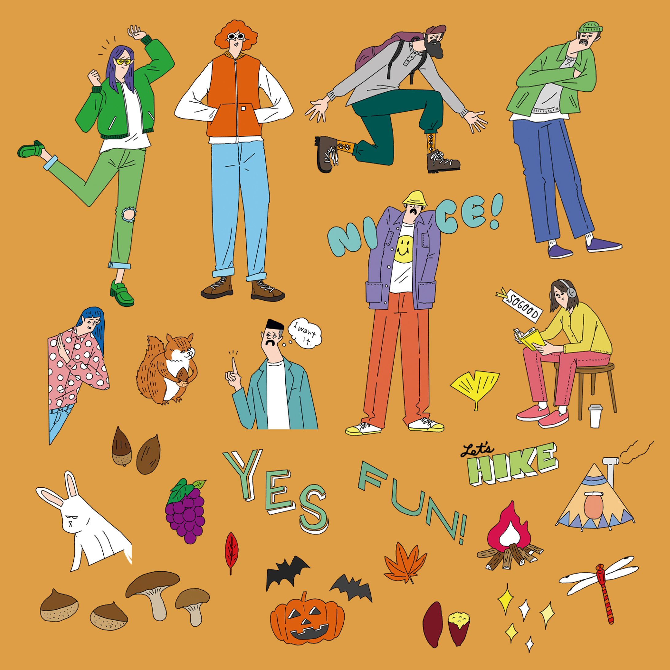 【イラスト】ZOZOUSED 2023 AUTUMN-1
