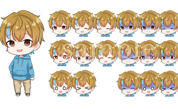 マギサ様＿SD・等身キャライラスト