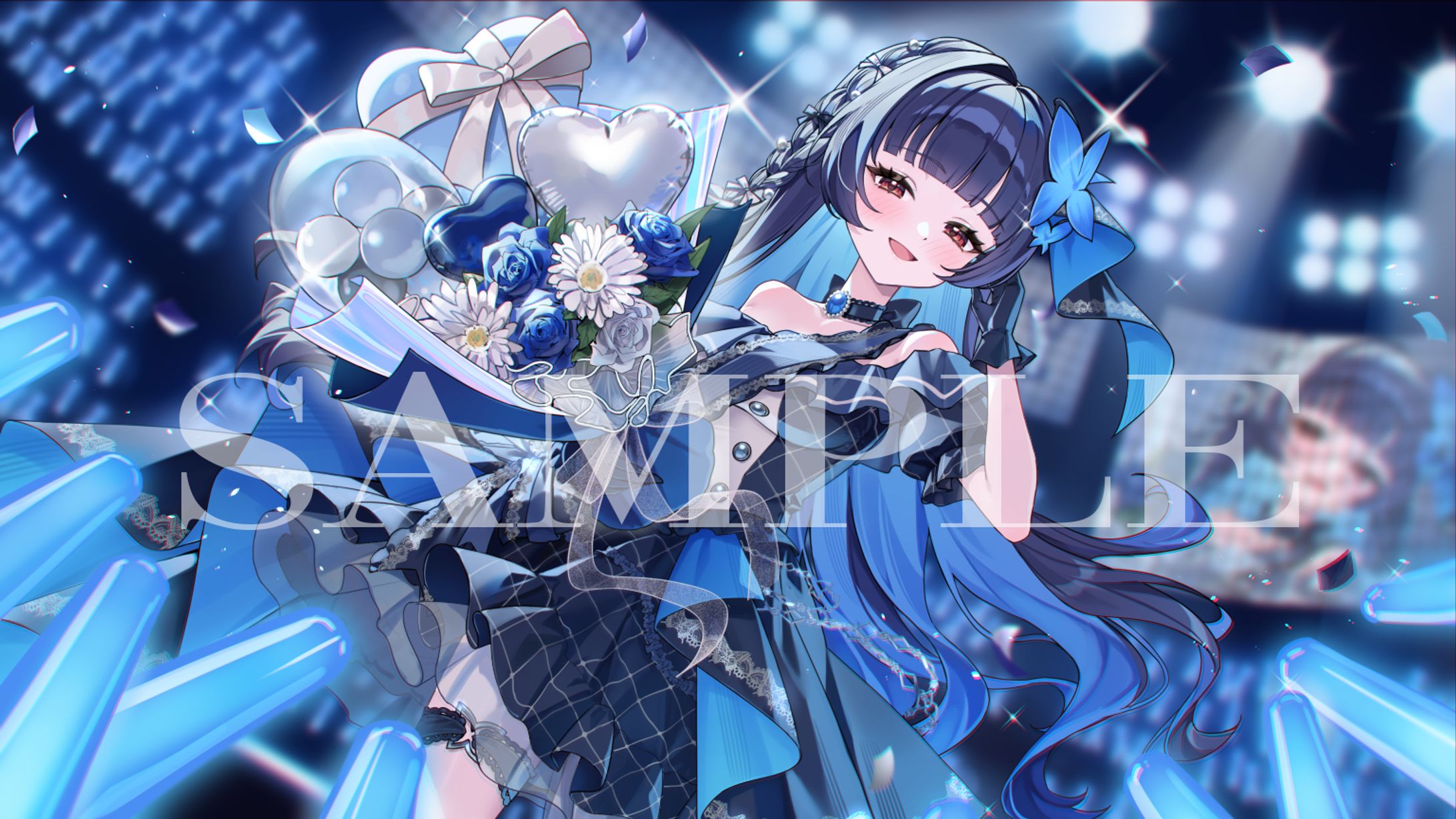 HighLight！プロダクション所属 楠いおり様　活動1周年記念イラスト-1