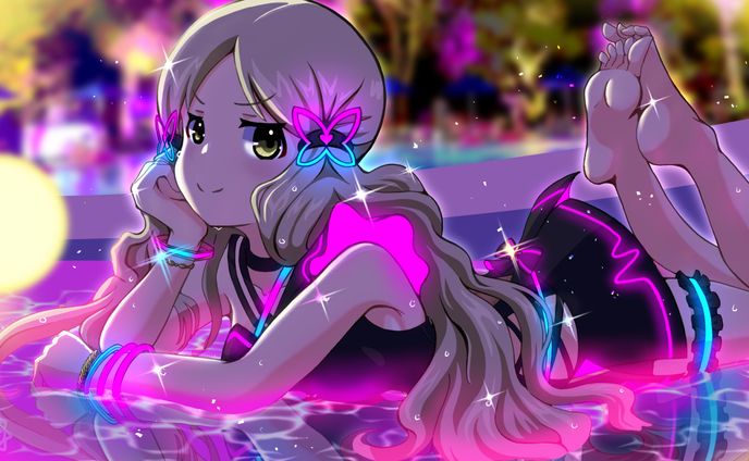 roco at night pool
