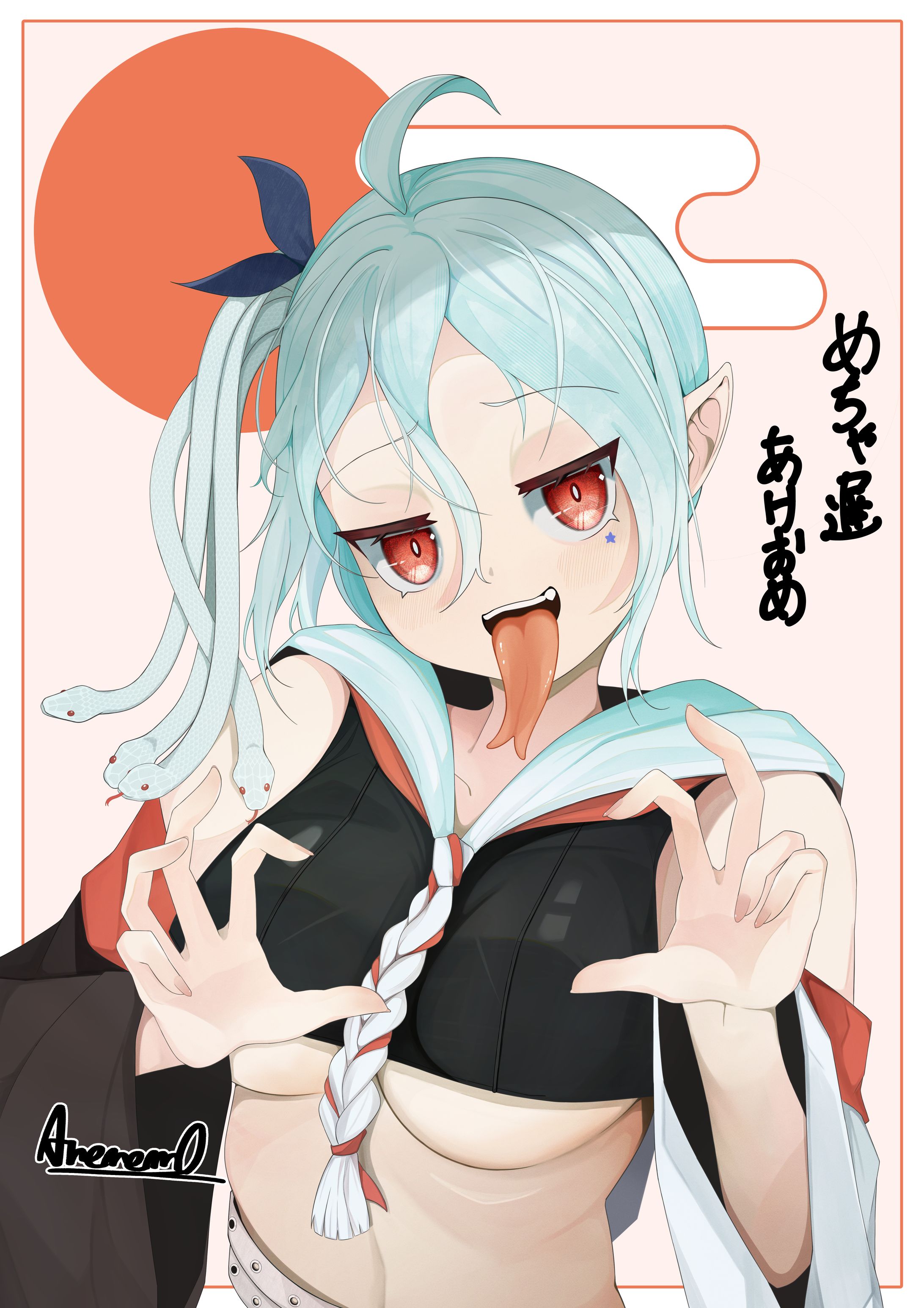 【HAPPY NEW YEAR】2025年年賀イラスト-1