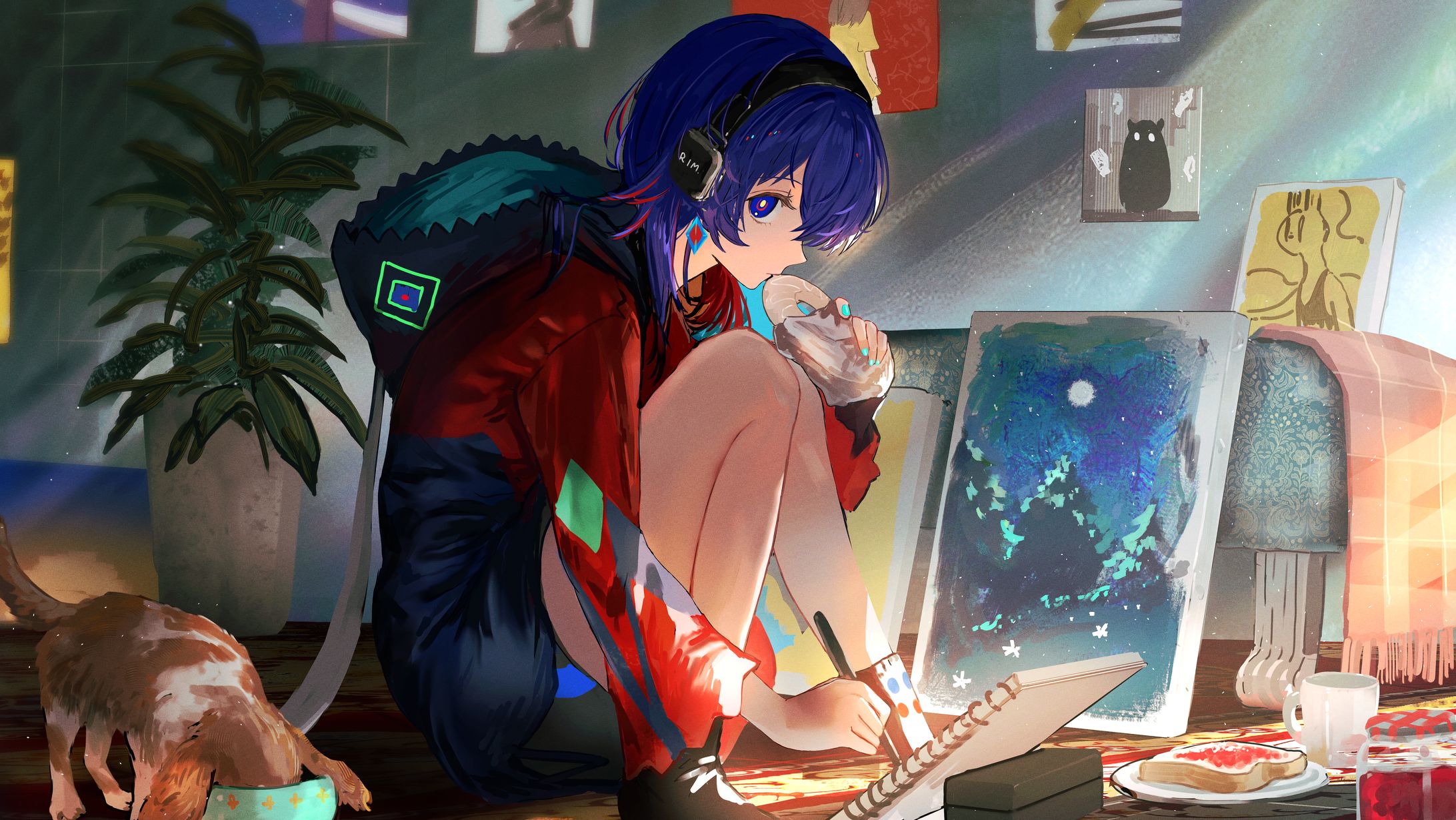 理芽 2nd ONE-MAN LIVE   NEUROMANCE Ⅱ 公式ファンアート-1