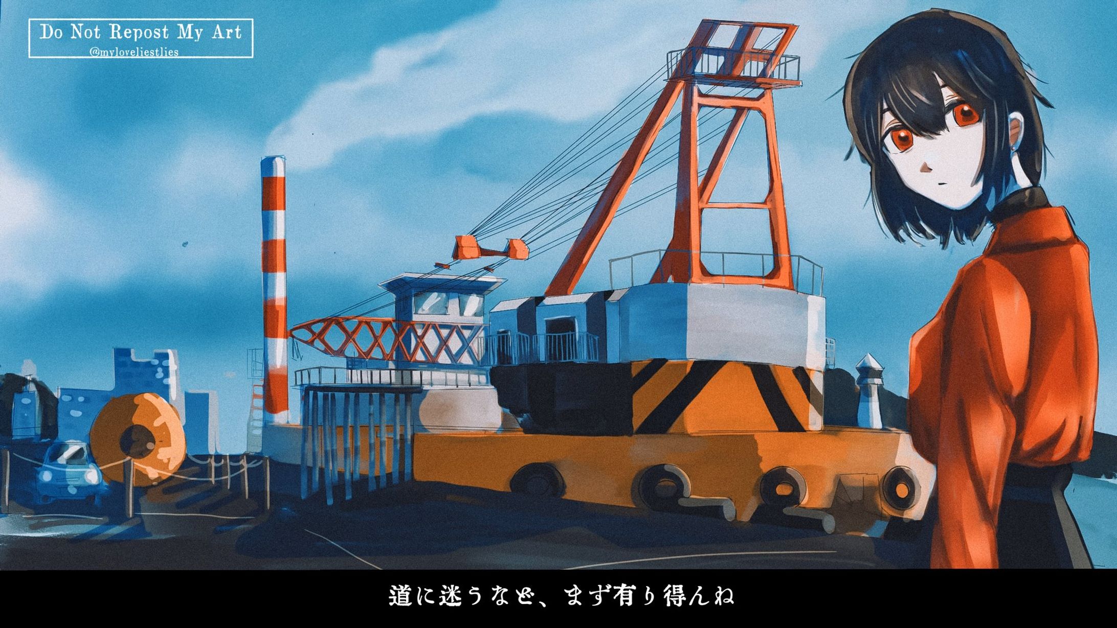 イラスト(背景+人物)-1