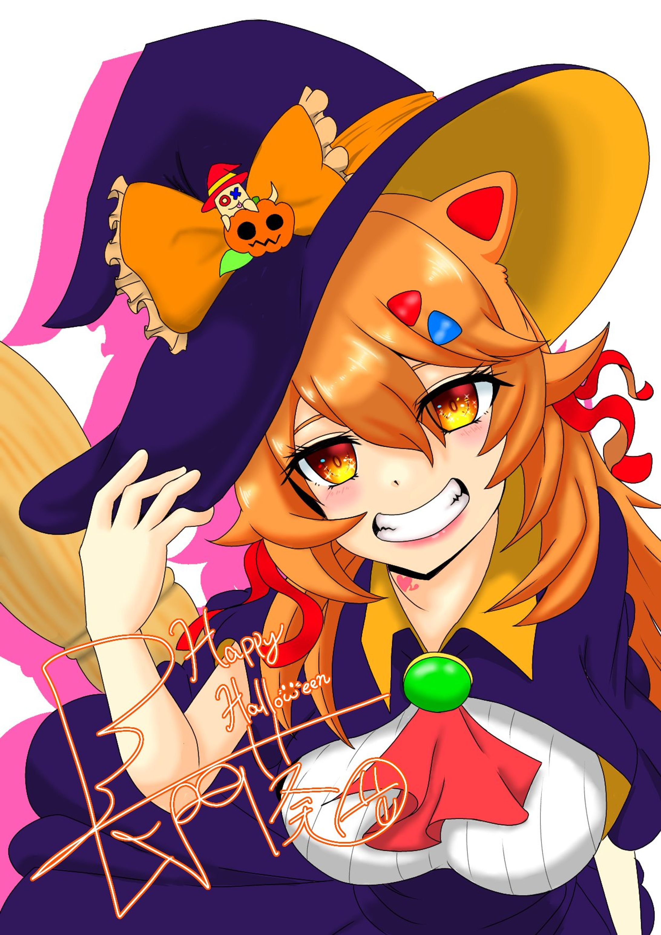 ハロウィンイラスト（レディオニーニーFA）-1